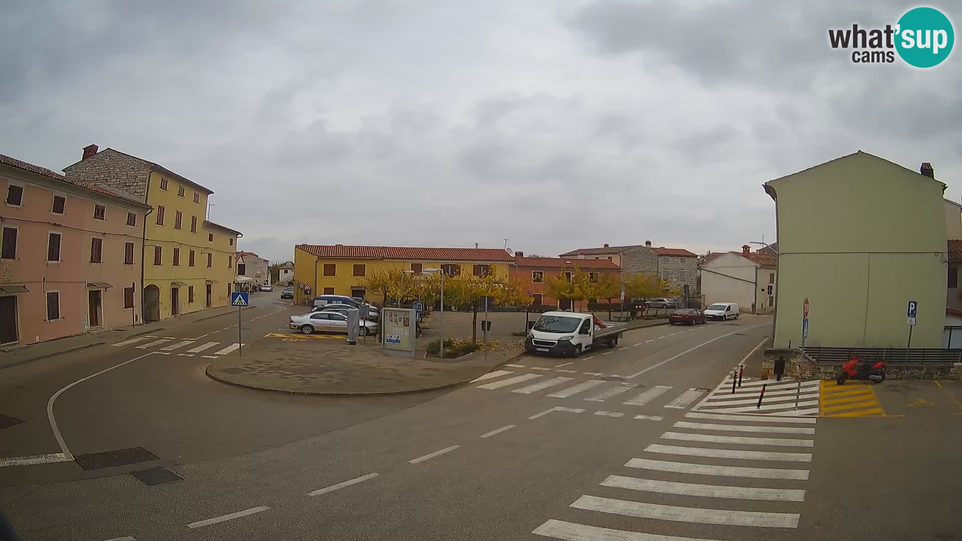 Bale, webcam de la plaza La Musa – Istria – Croacia