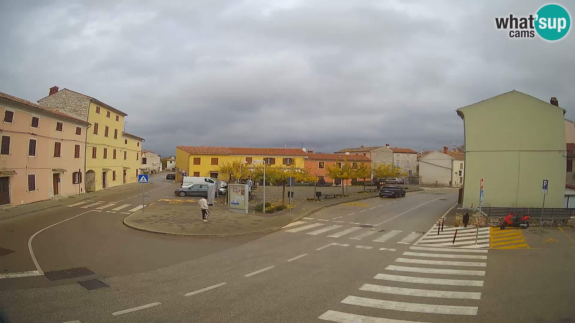 Bale Trg La Musa webcam – Istria – Croatia