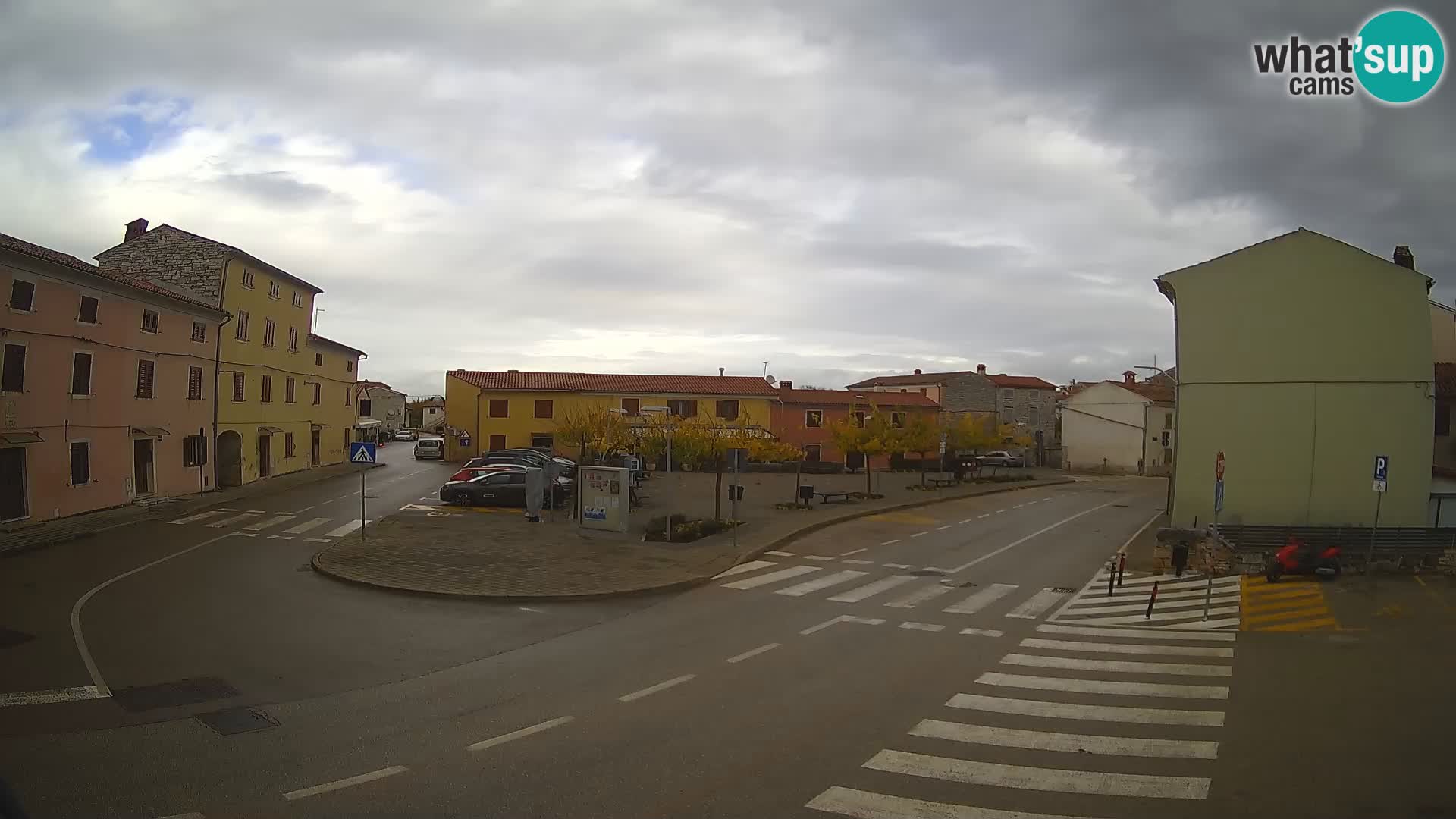 Bale, webcam de la place La Musa – Istrie – Croatie