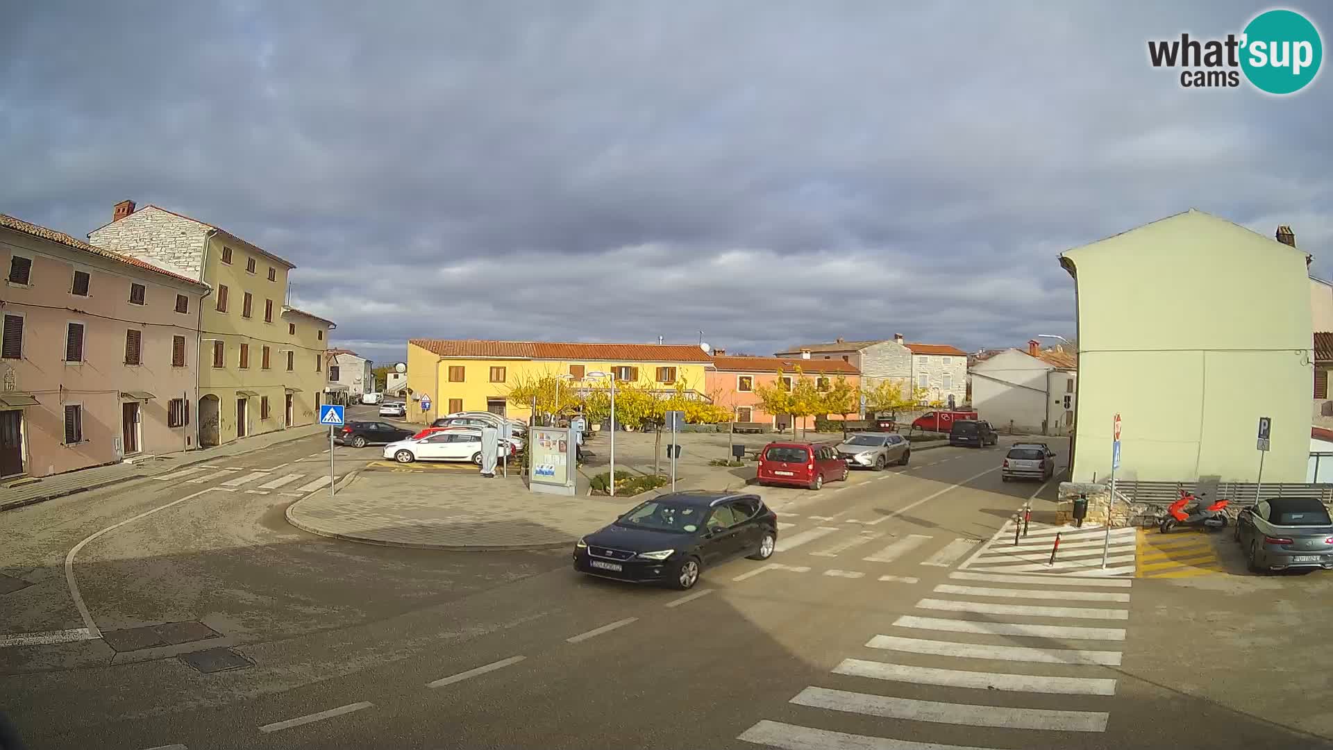 Bale, webcam de la plaza La Musa – Istria – Croacia