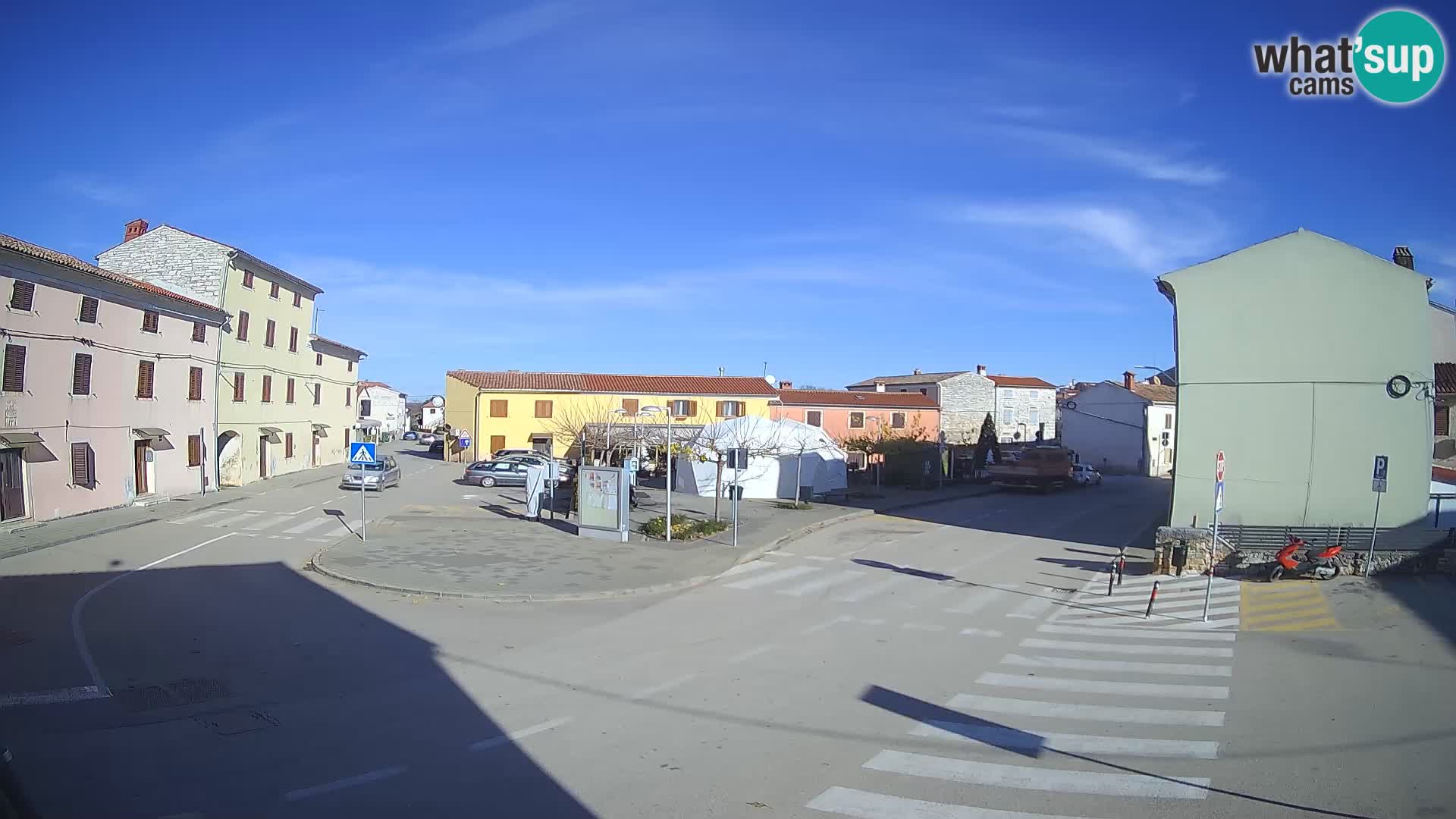 Bale Trg La Musa webcam – Istria – Croatia