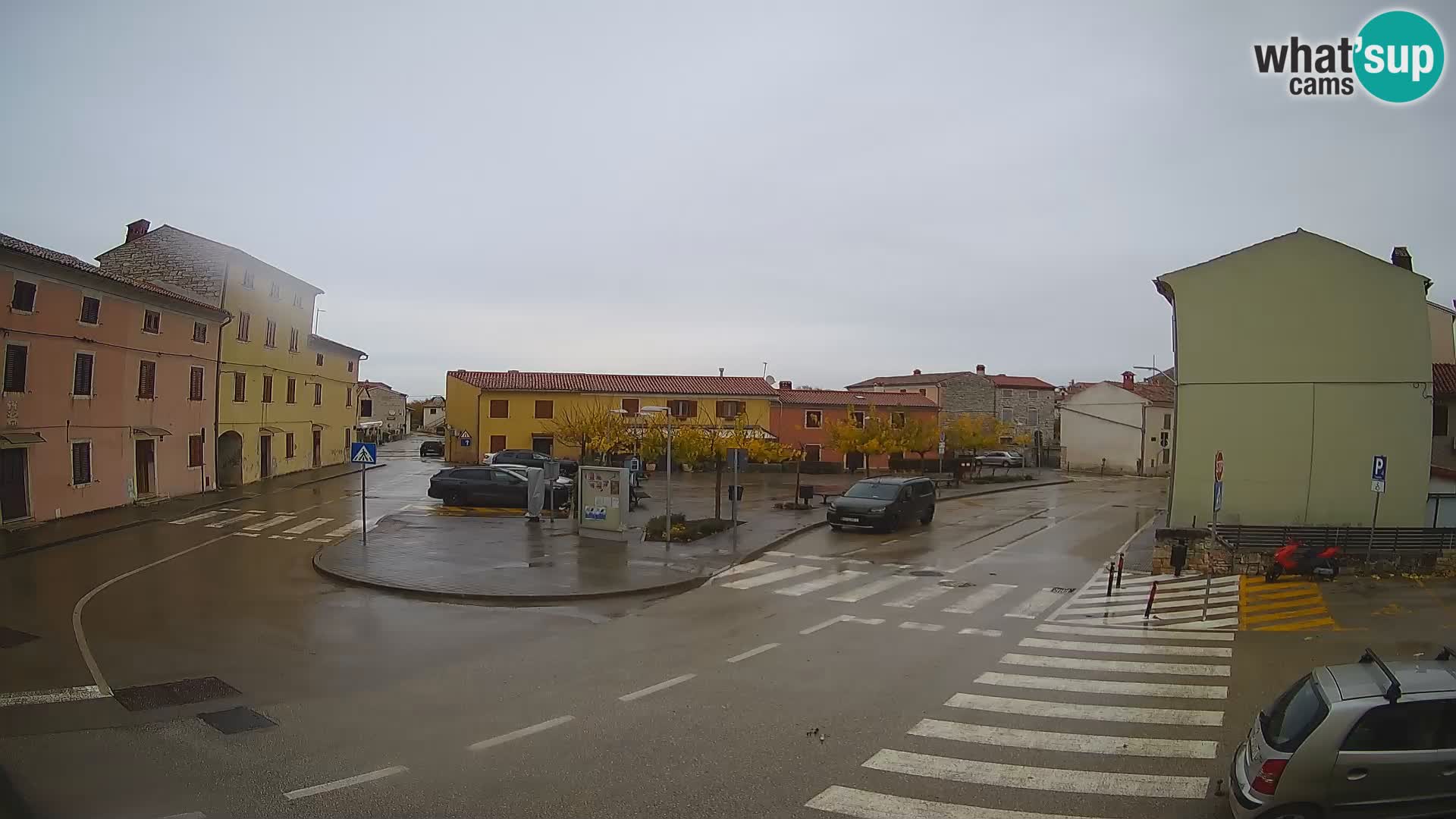 Bale, webcam de la place La Musa – Istrie – Croatie