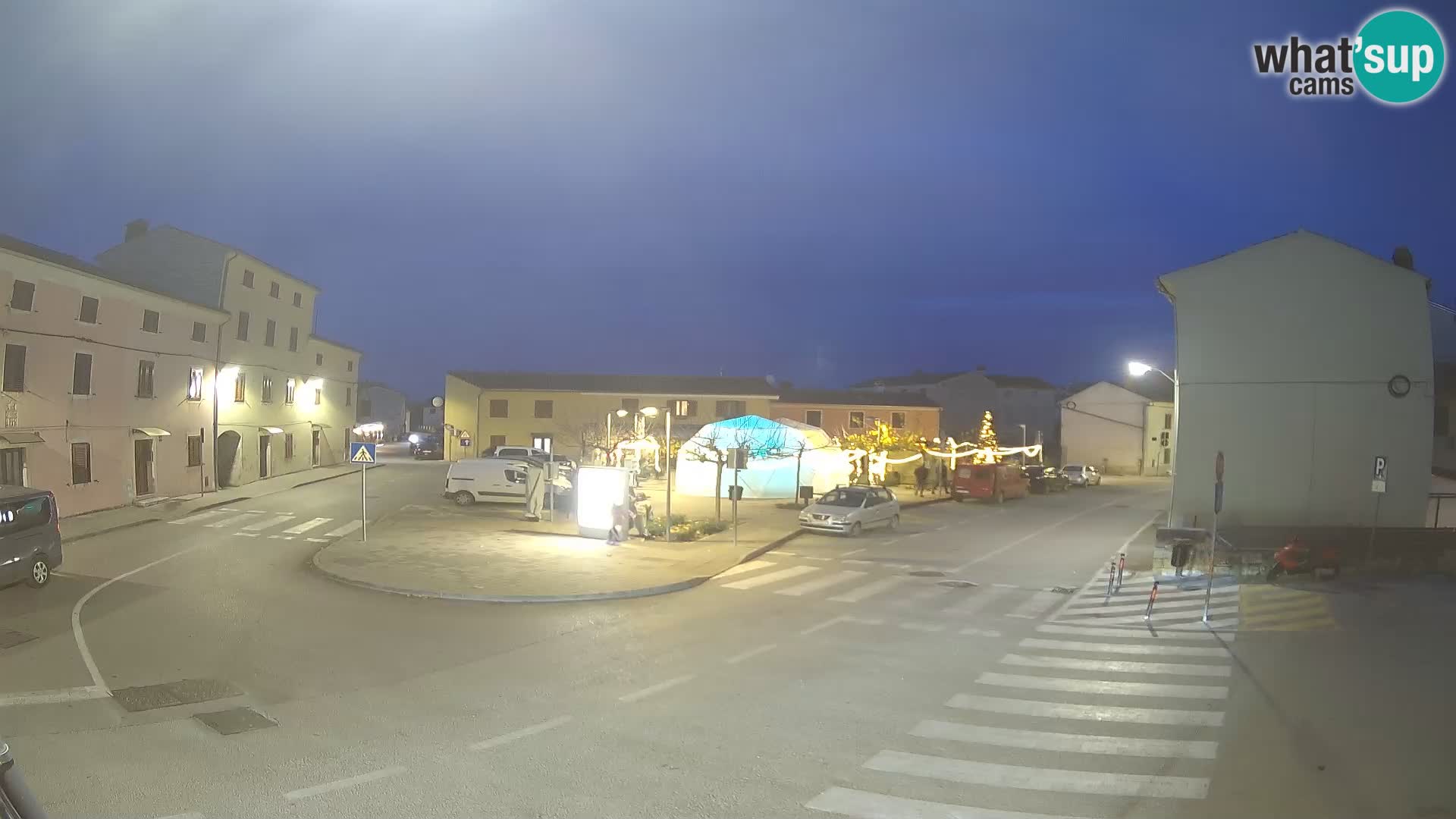 Bale Trg La Musa web kamera – Istra