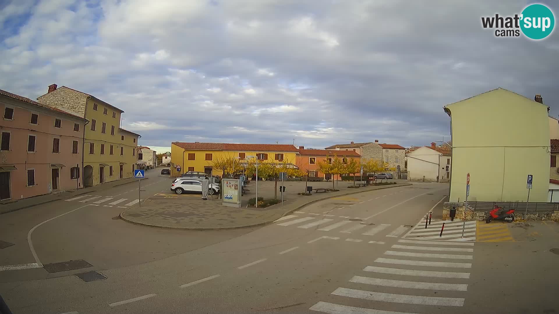 Bale, webcam de la plaza La Musa – Istria – Croacia