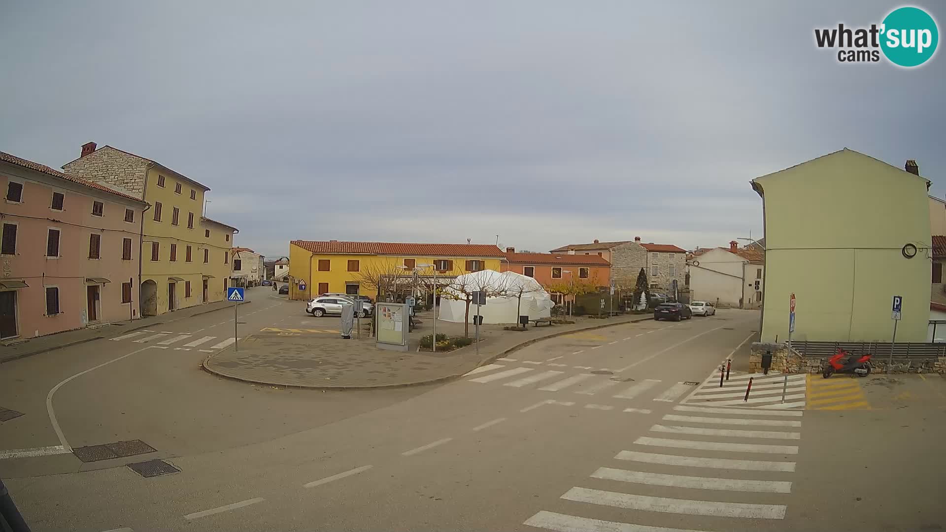 Bale Trg La Musa webcam – Istria – Croatia