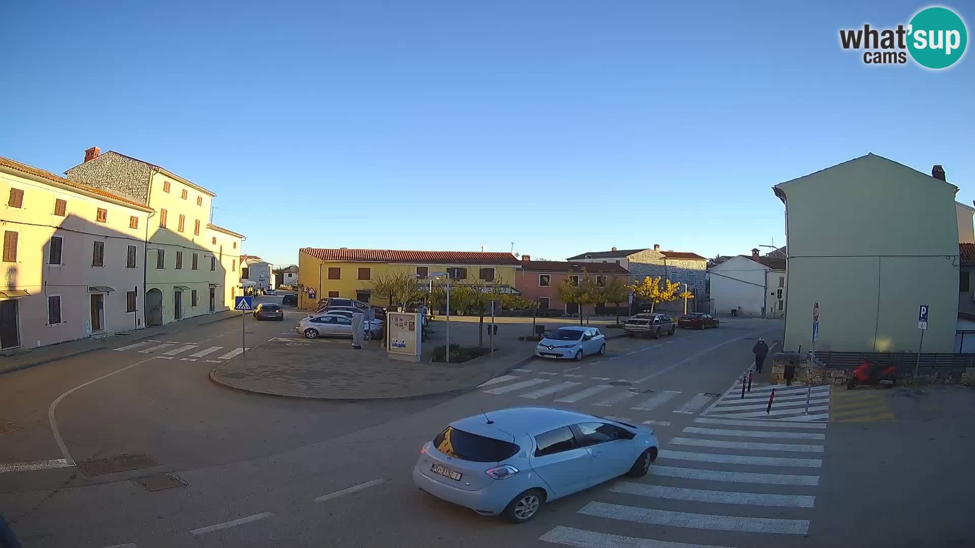Bale Trg La Musa webcam – Istria – Croatia