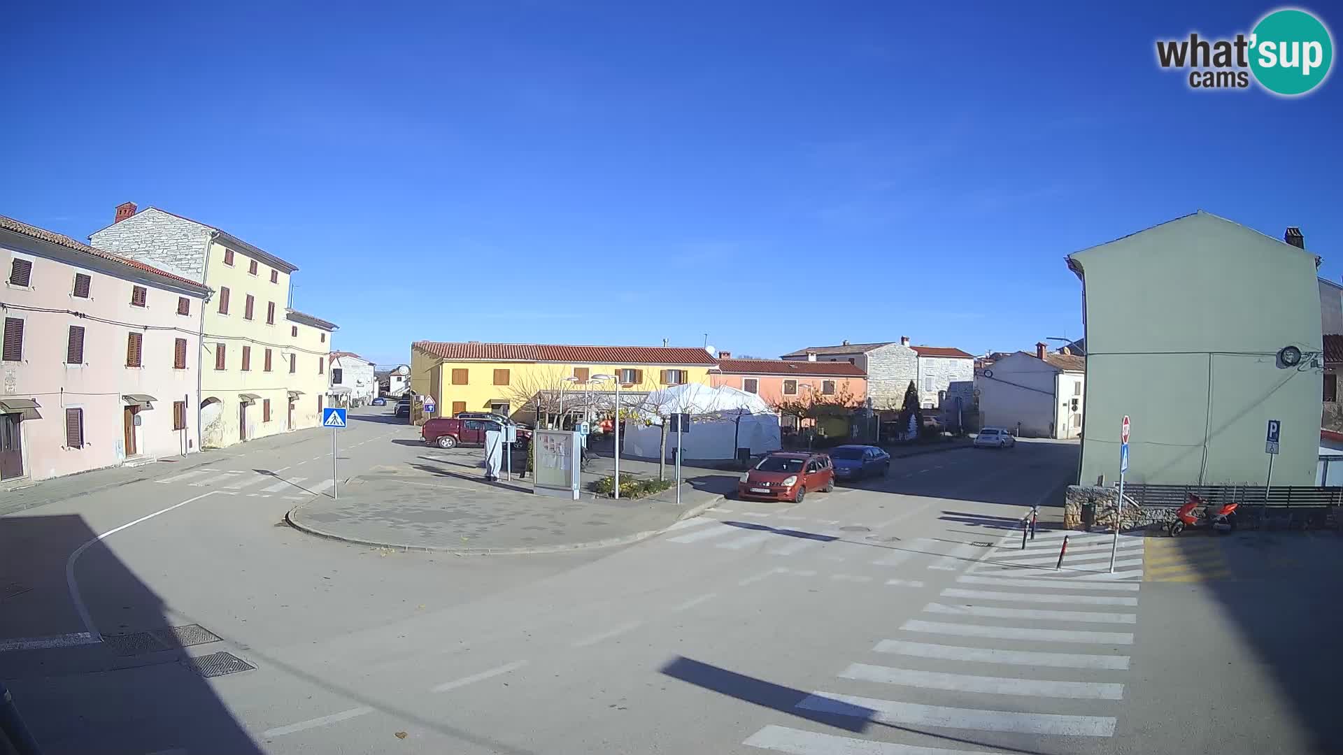 Bale Trg La Musa web kamera – Istra