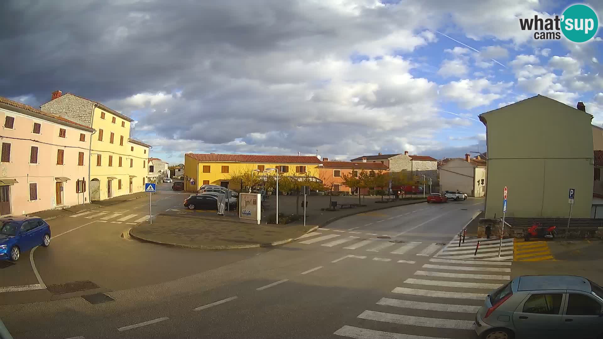 Bale, webcam de la plaza La Musa – Istria – Croacia