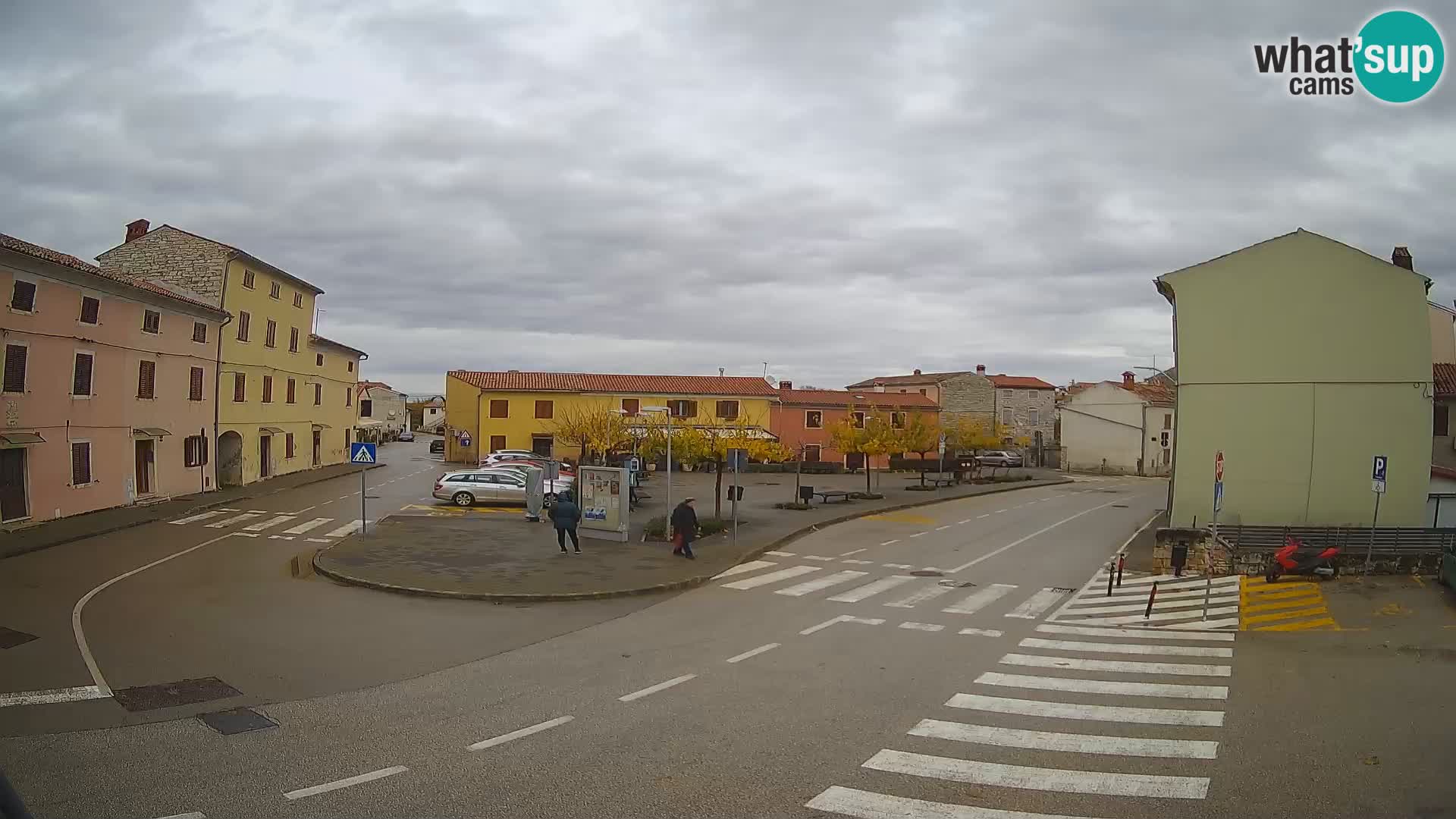 Bale Trg La Musa webcam – Istria – Croatia