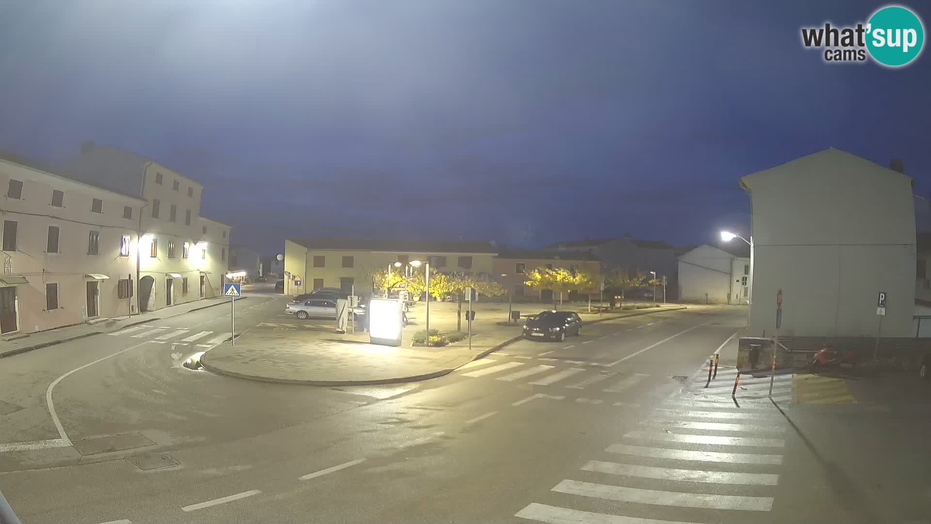 Bale Trg La Musa webcam – Istria – Croatia