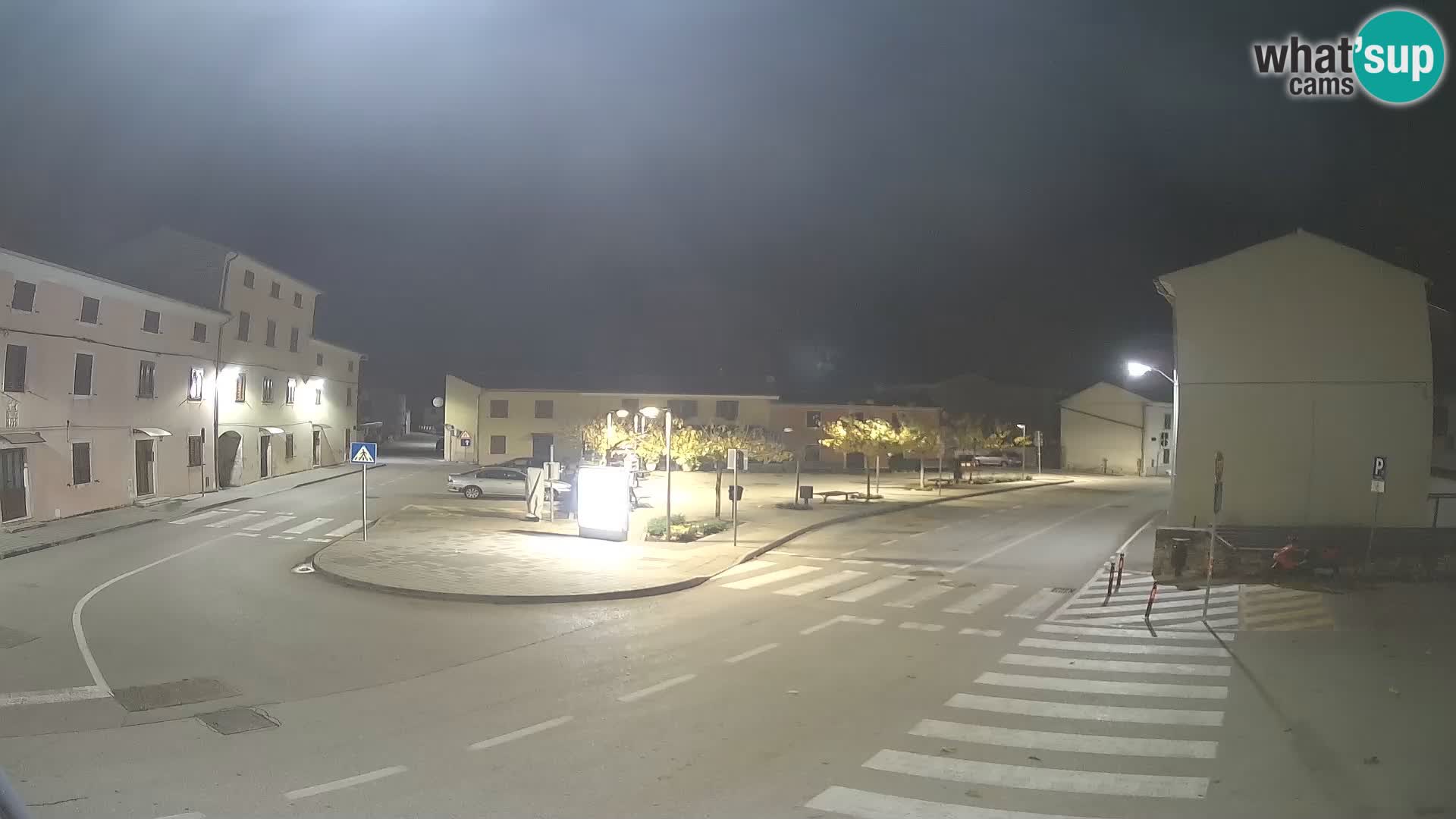 Bale, webcam de la plaza La Musa – Istria – Croacia