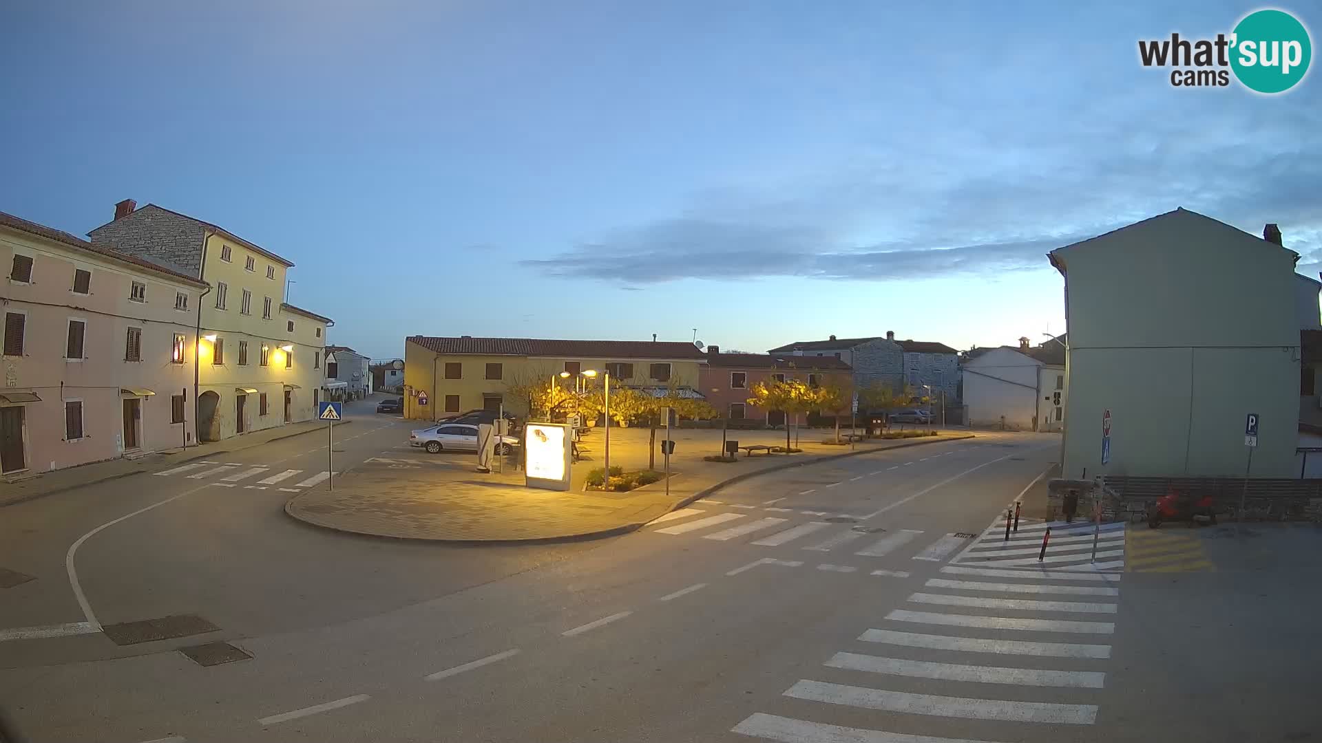 Bale Trg La Musa web kamera – Istra
