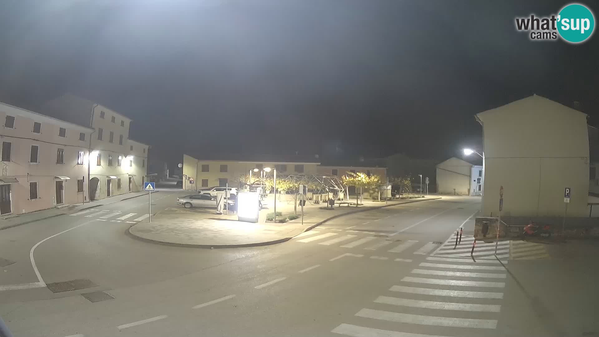 Bale, webcam de la place La Musa – Istrie – Croatie