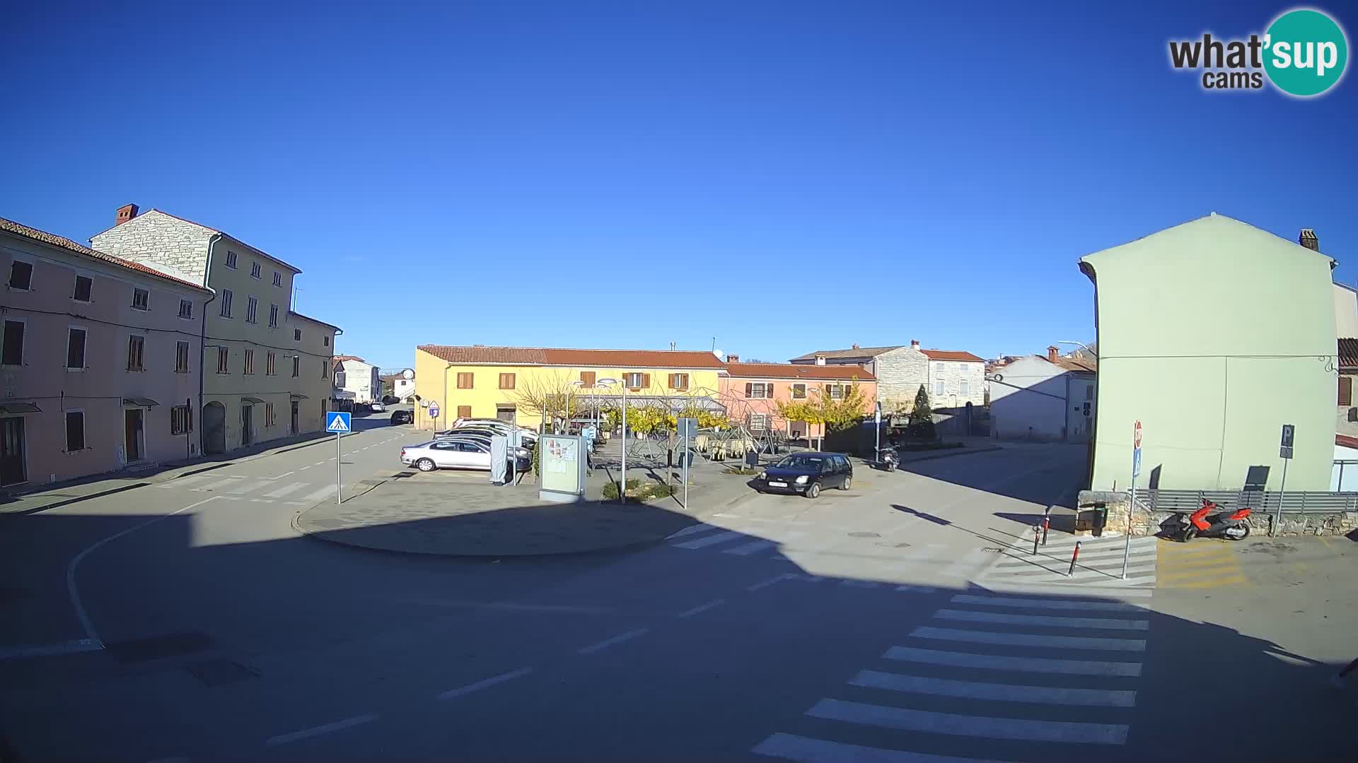 Bale, webcam de la plaza La Musa – Istria – Croacia