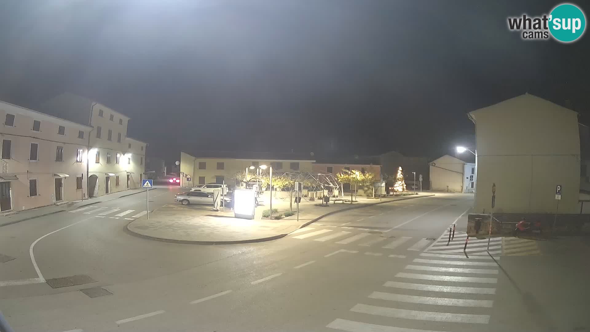 Bale, webcam de la place La Musa – Istrie – Croatie