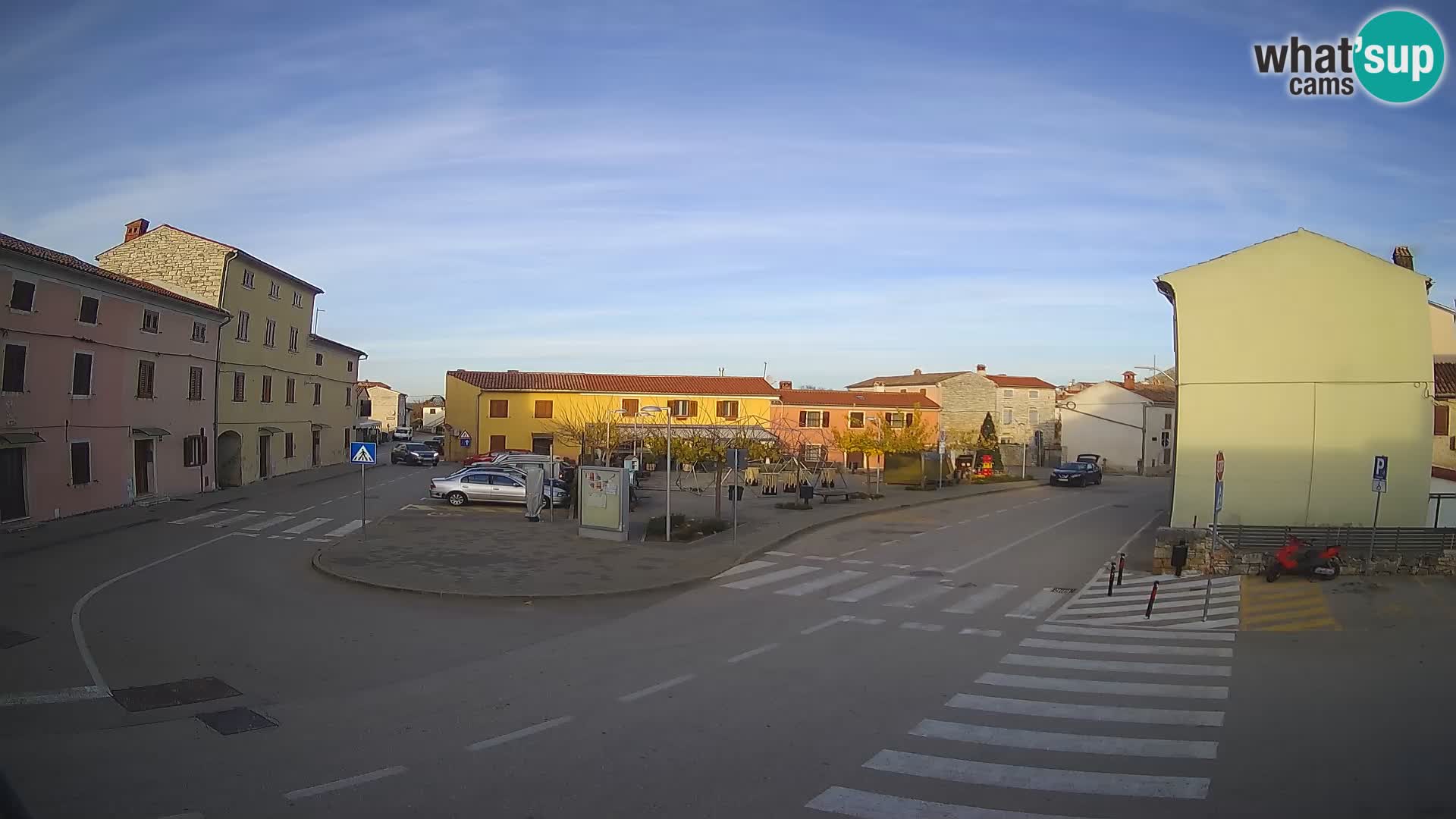 Bale Trg La Musa webcam – Istria – Croatia