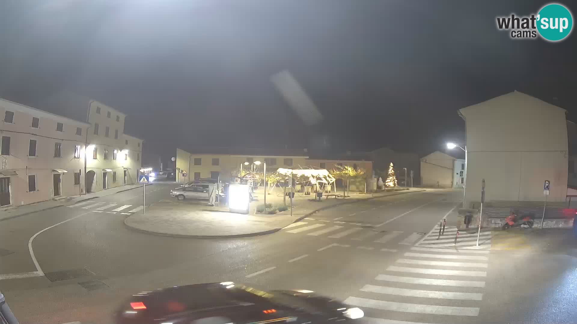 Bale, webcam de la place La Musa – Istrie – Croatie