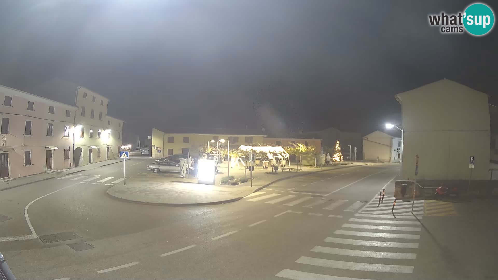 Bale, webcam de la place La Musa – Istrie – Croatie