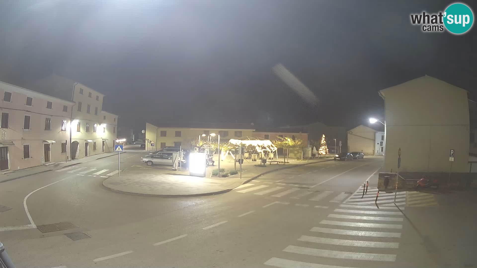 Bale, webcam de la plaza La Musa – Istria – Croacia