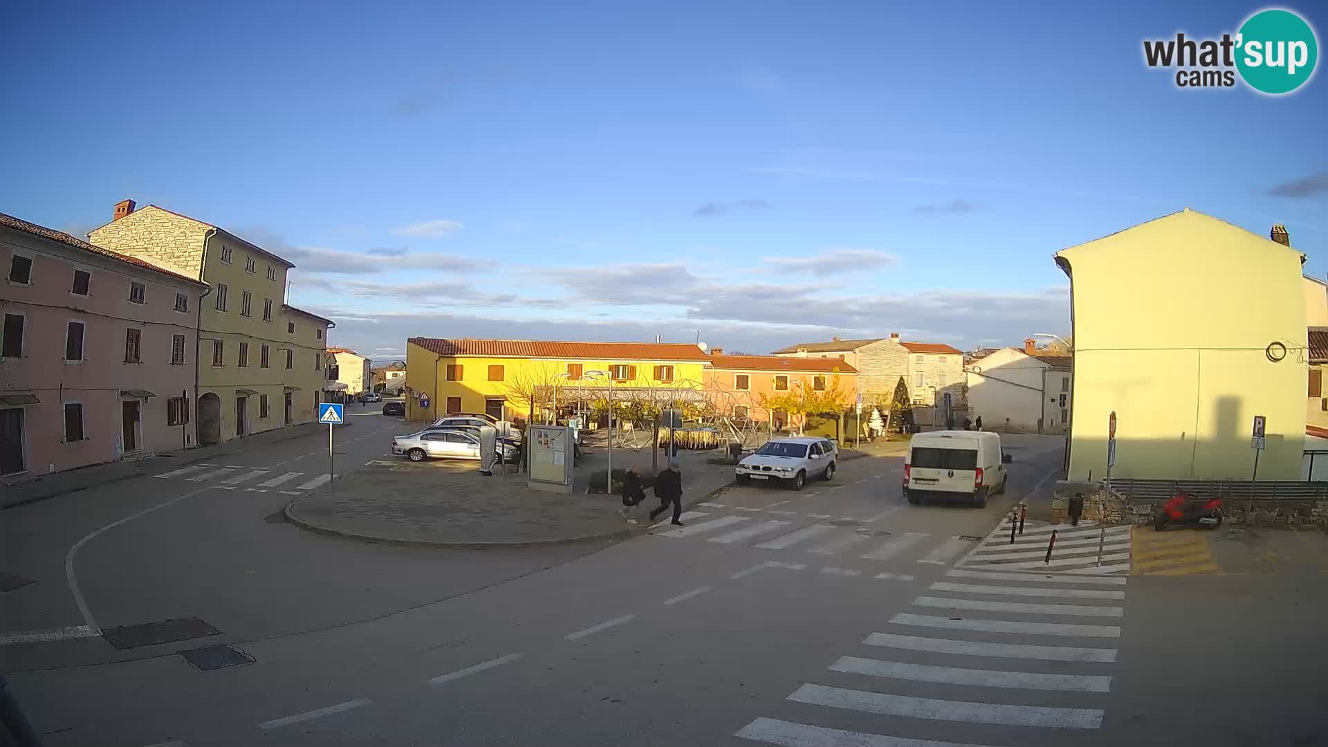 Bale, webcam de la place La Musa – Istrie – Croatie