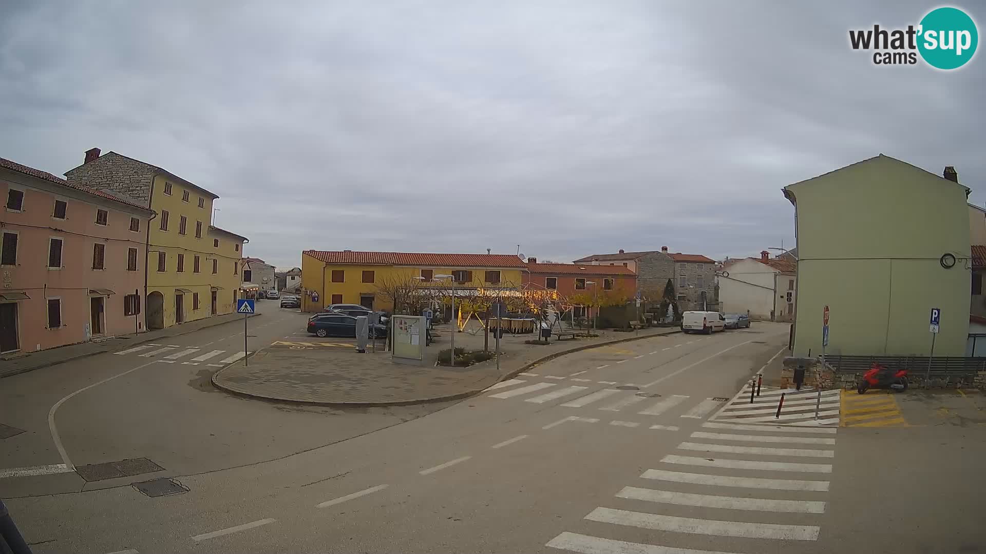 Bale Trg La Musa webcam – Istria – Croatia