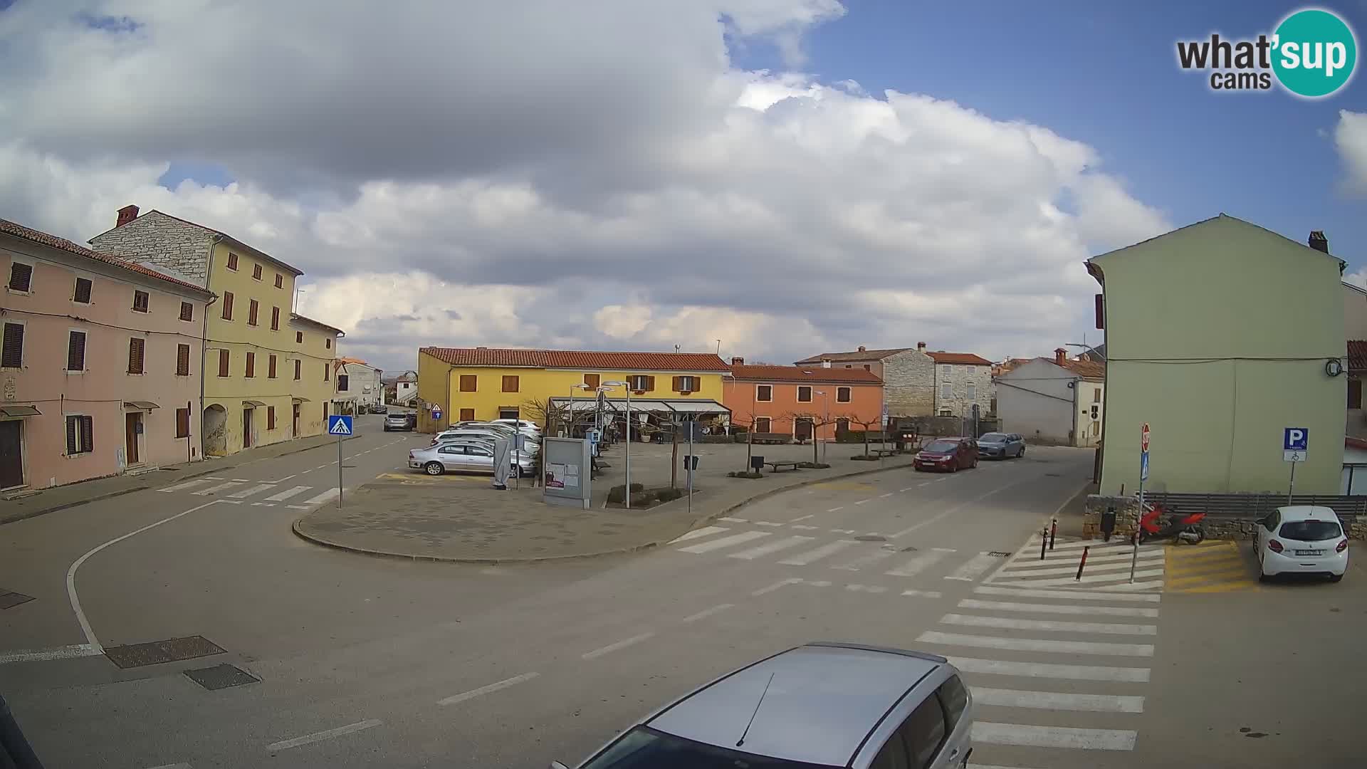 Bale, webcam de la plaza La Musa – Istria – Croacia