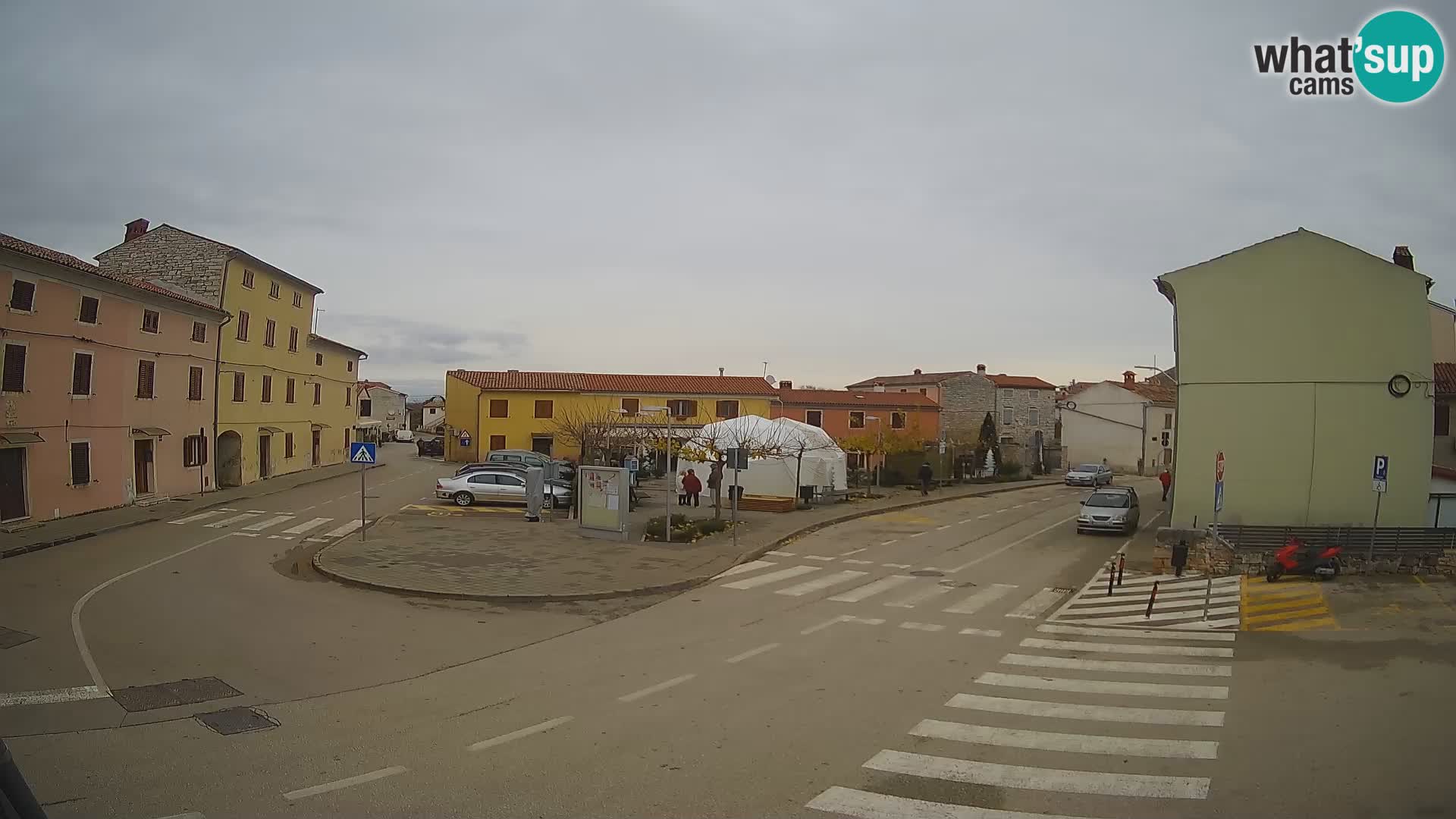 Bale Trg La Musa web kamera – Istra