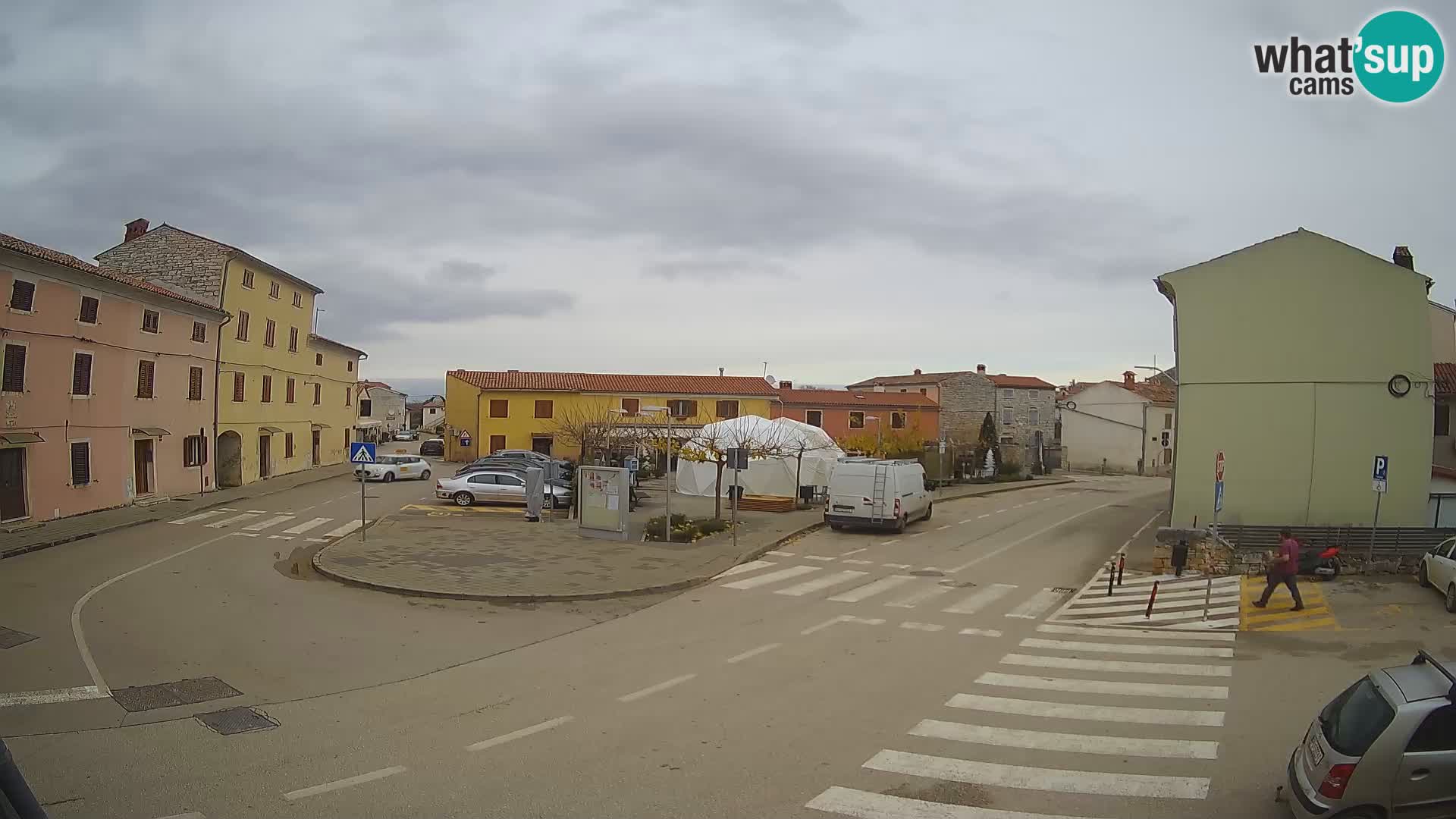 Bale Trg La Musa spletna kamera – Istra – Hrvaška