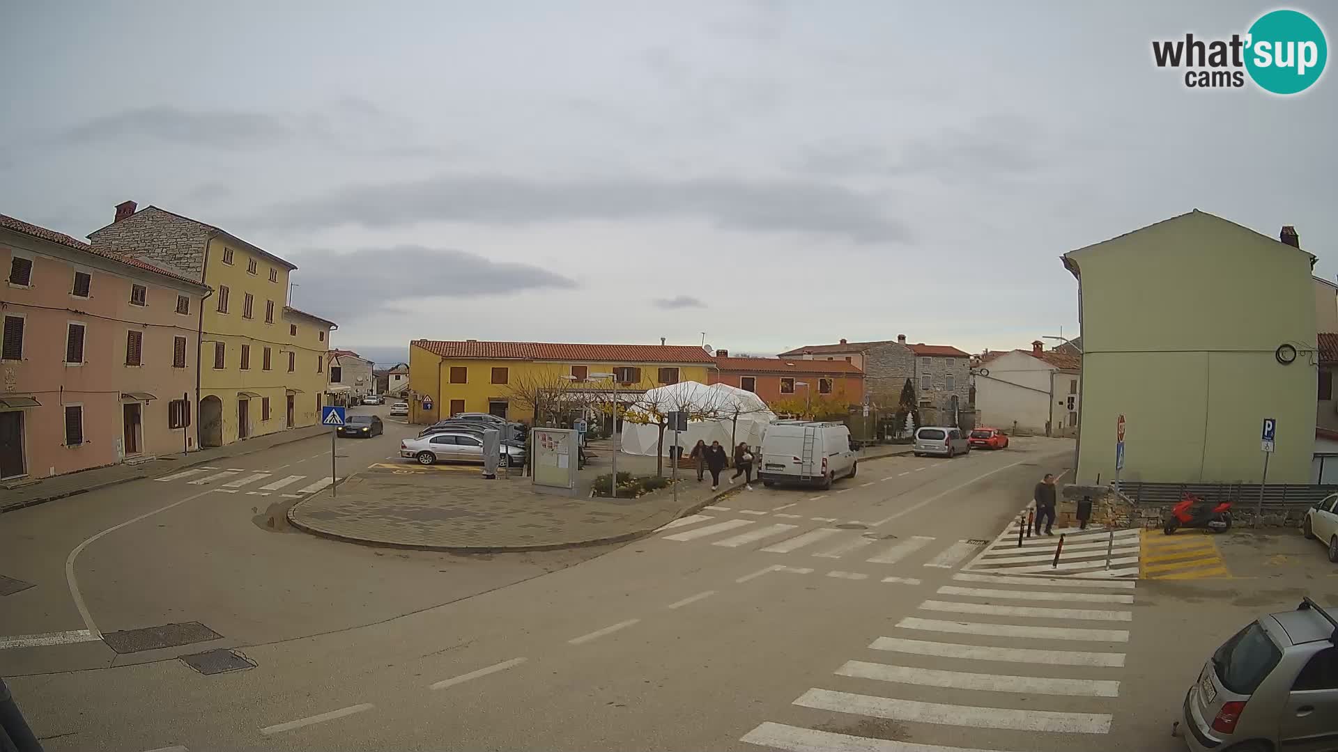 Bale Trg La Musa spletna kamera – Istra – Hrvaška