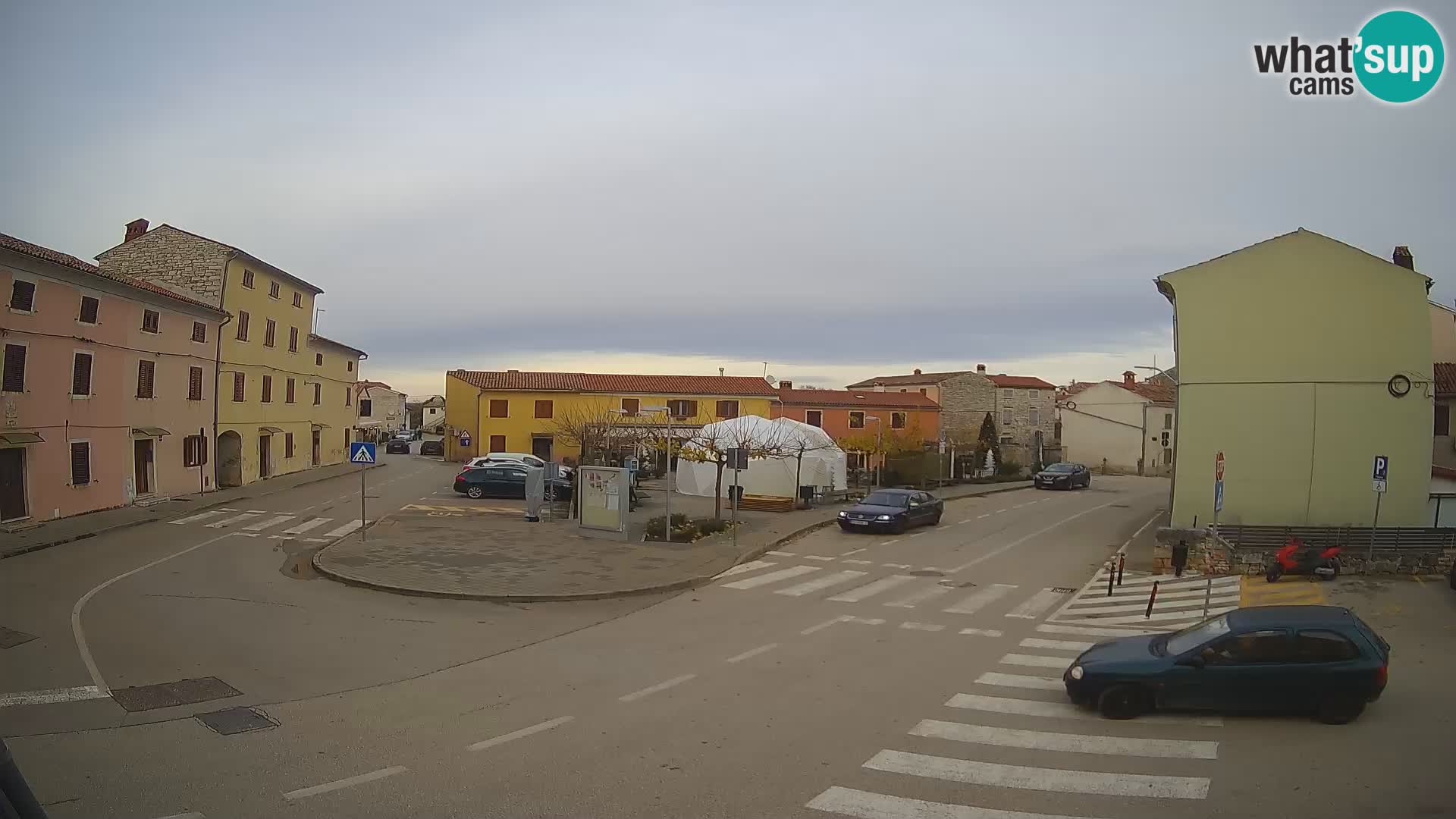 Bale Trg La Musa webcam – Istria – Croatia