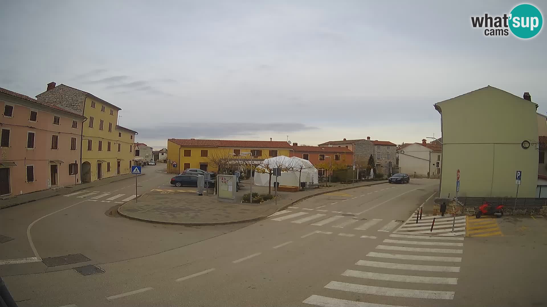 Webcam Valle, piazza La Musa – Istria – Croazia