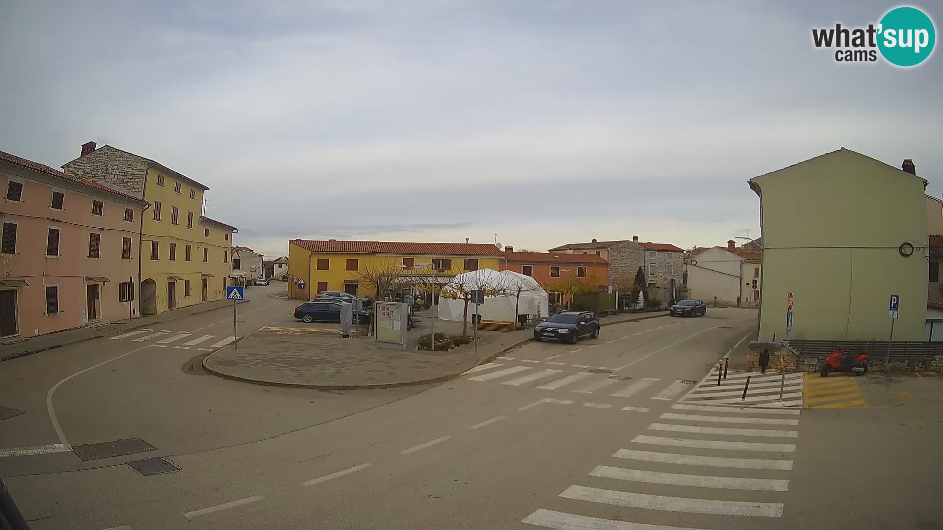 Bale Trg La Musa web kamera – Istra