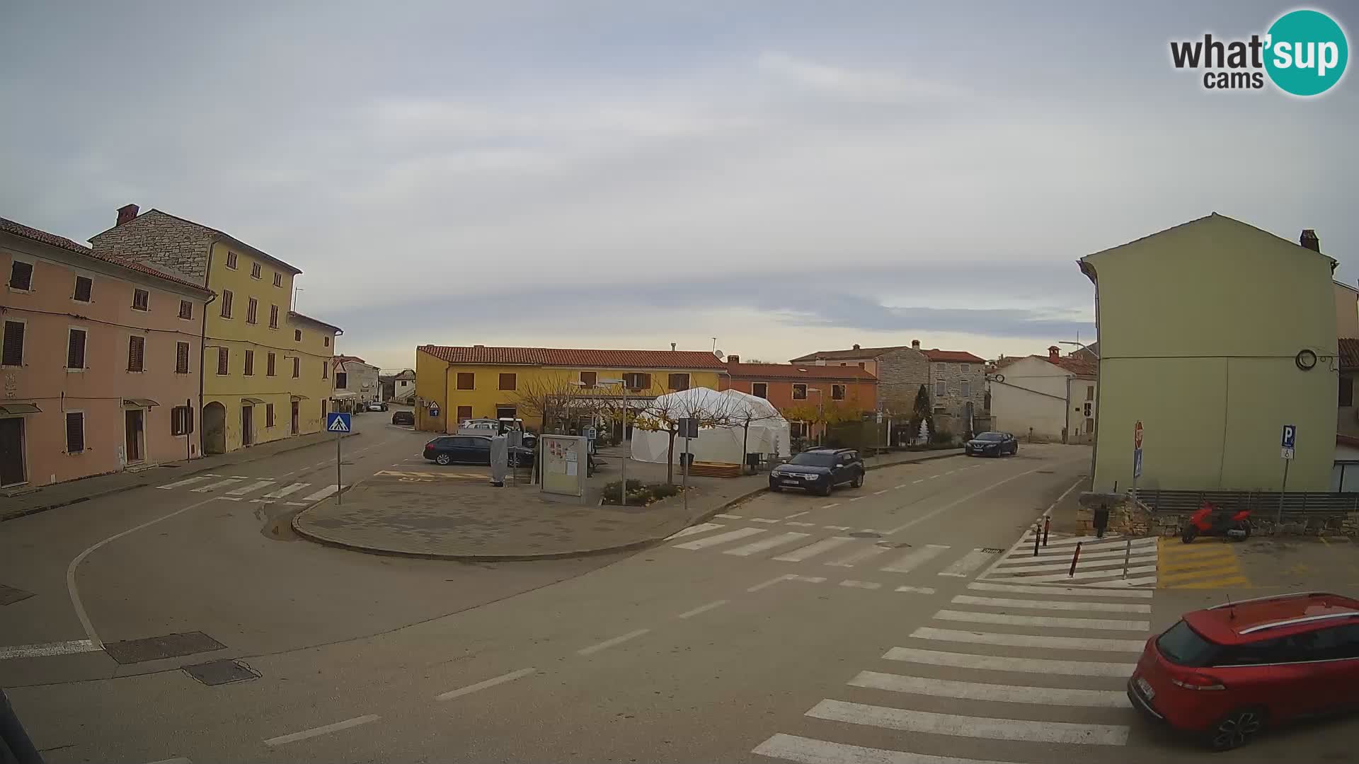 Bale Trg La Musa webcam – Istria – Croatia