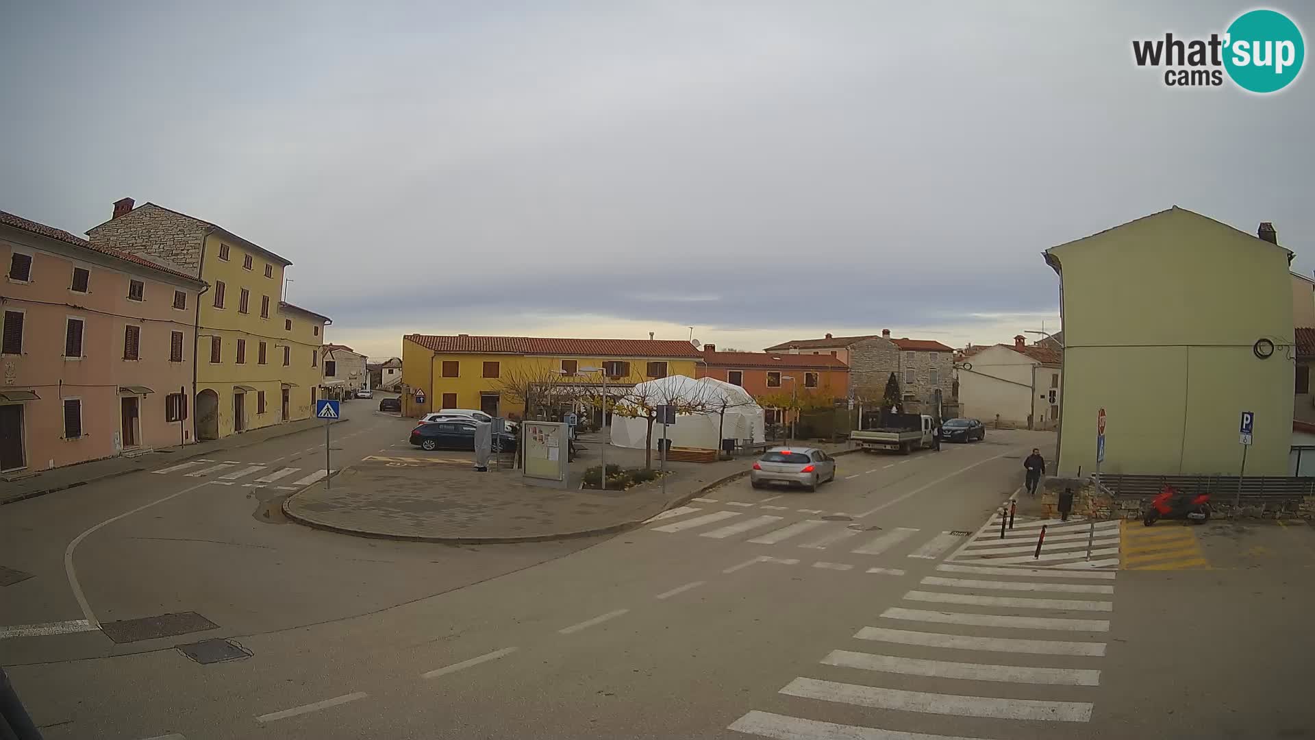 Webcam Valle, piazza La Musa – Istria – Croazia