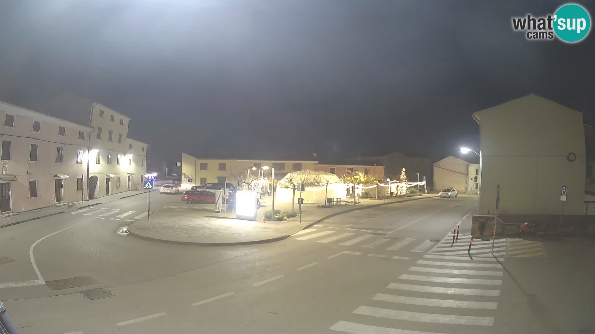 Bale, webcam de la plaza La Musa – Istria – Croacia