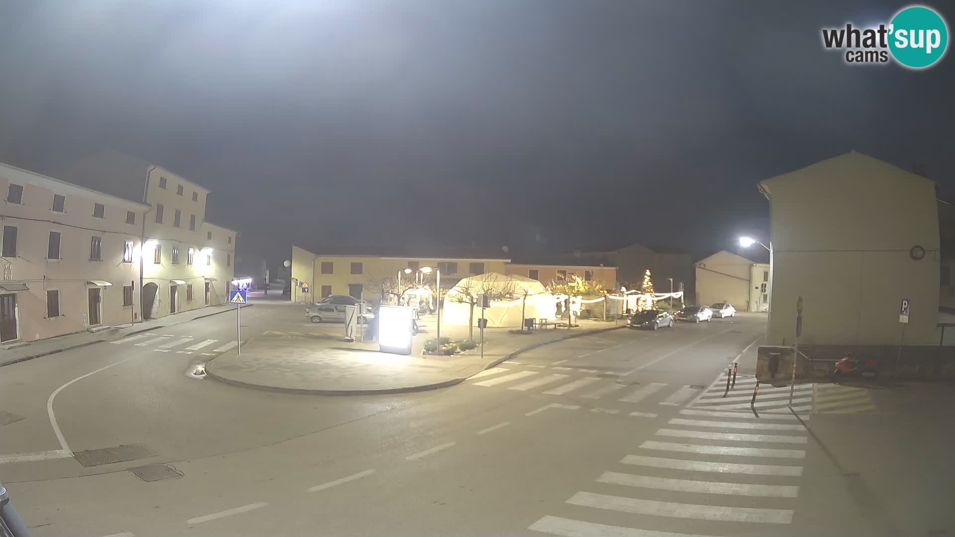 Bale, webcam de la plaza La Musa – Istria – Croacia