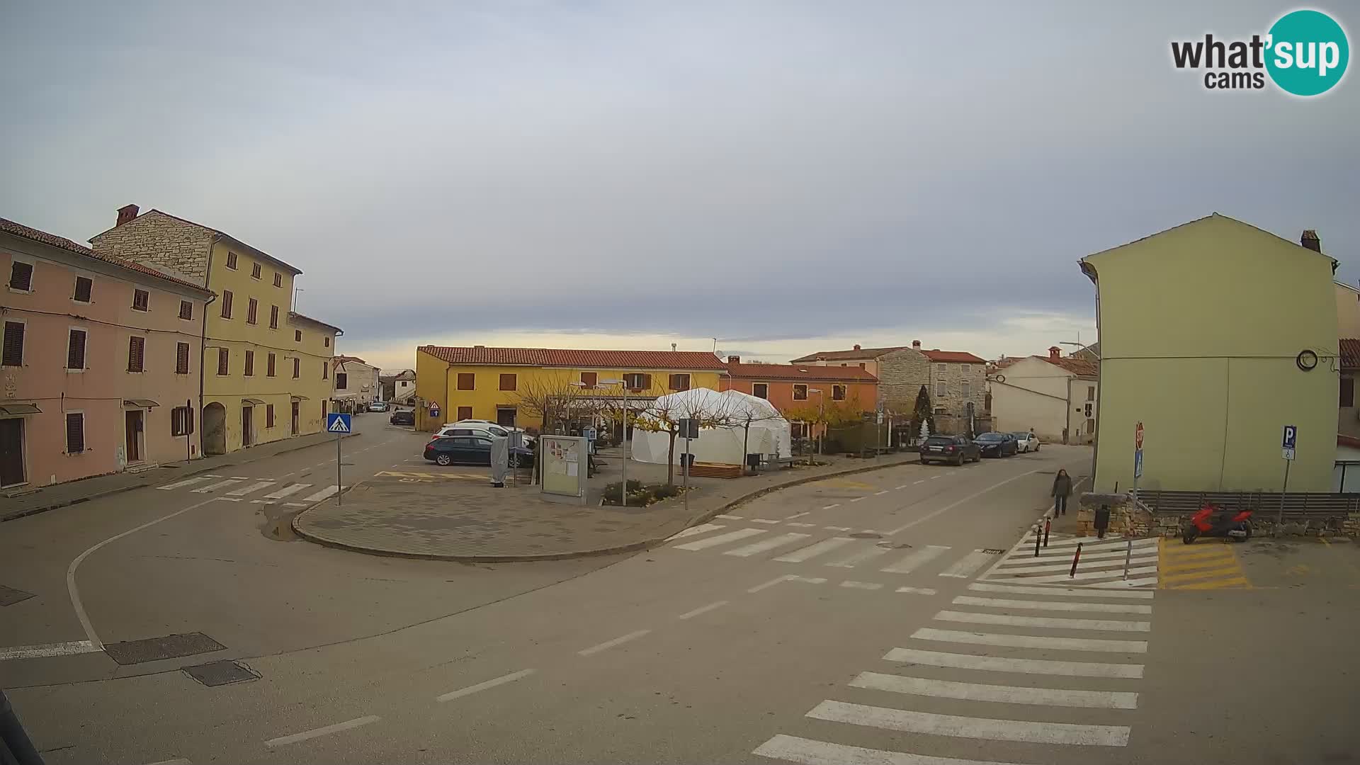 Bale Trg La Musa spletna kamera – Istra – Hrvaška