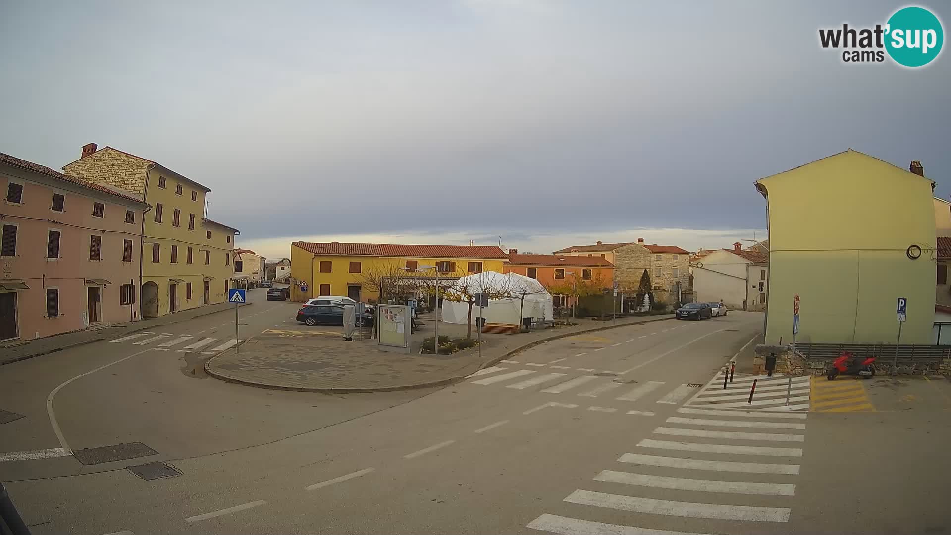 Bale Trg La Musa spletna kamera – Istra – Hrvaška