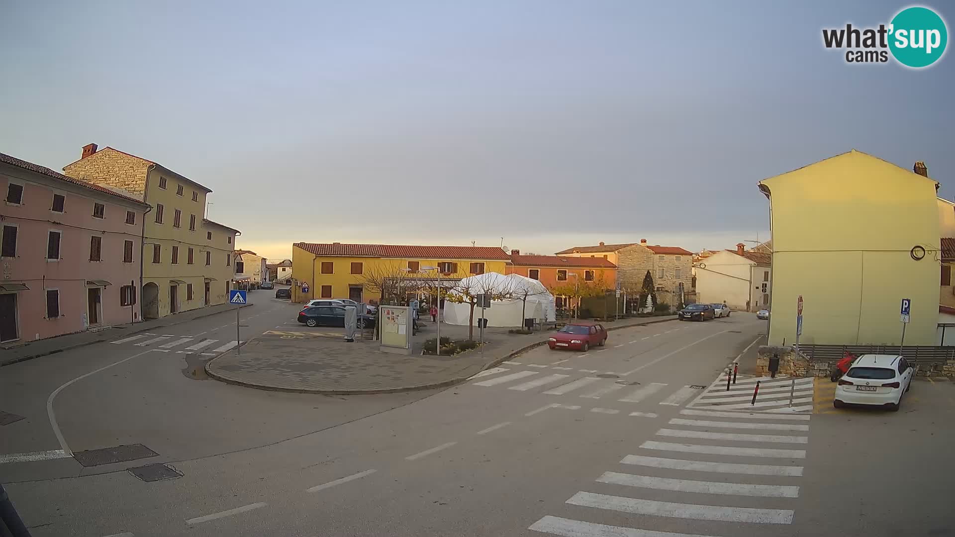 Bale Trg La Musa webcam – Istria – Croatia