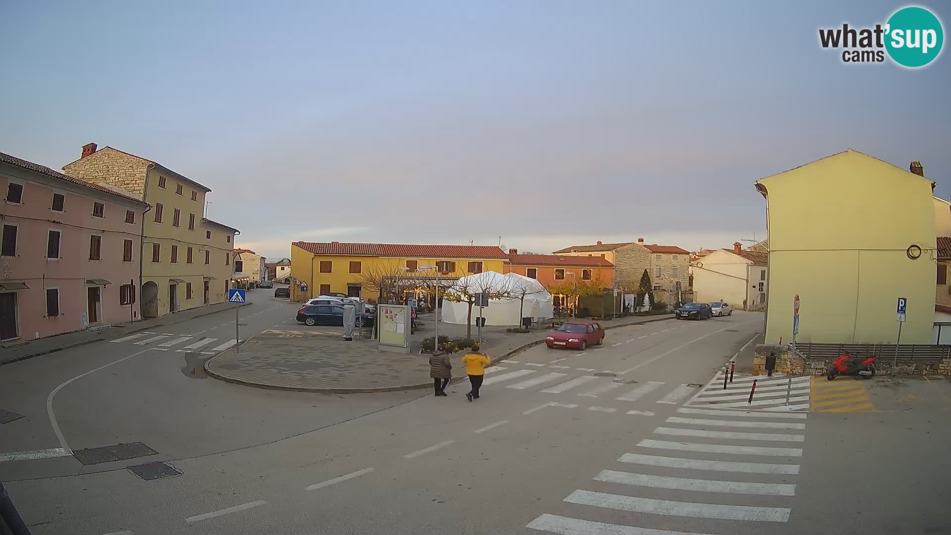 Bale Trg La Musa webcam – Istria – Croatia