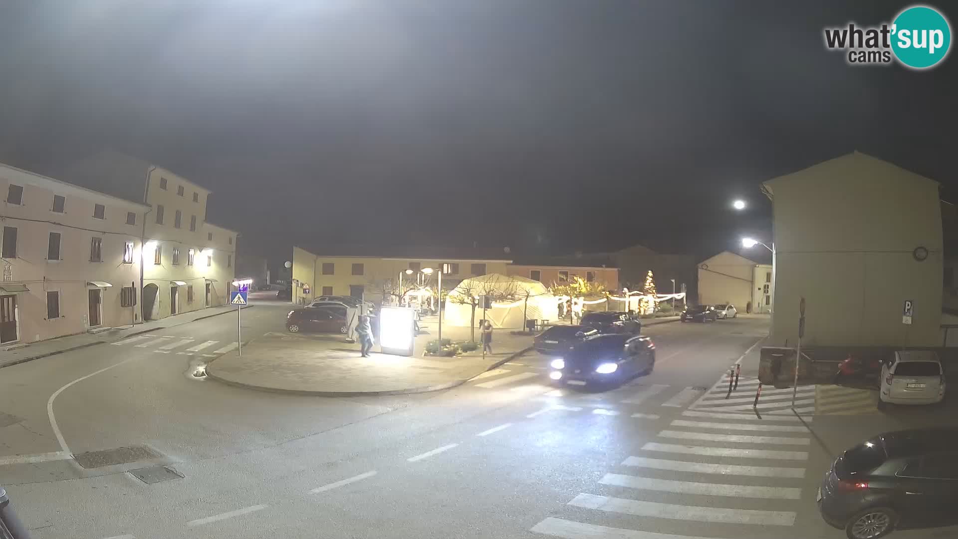 Bale, webcam de la place La Musa – Istrie – Croatie