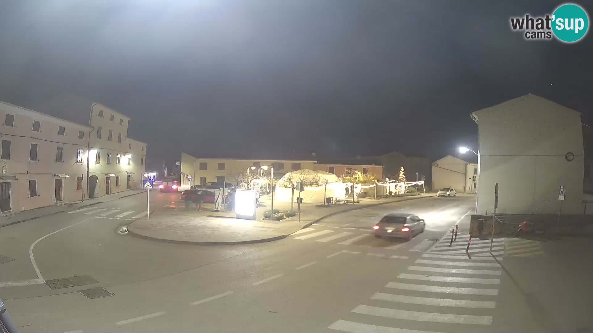 Bale, webcam de la place La Musa – Istrie – Croatie