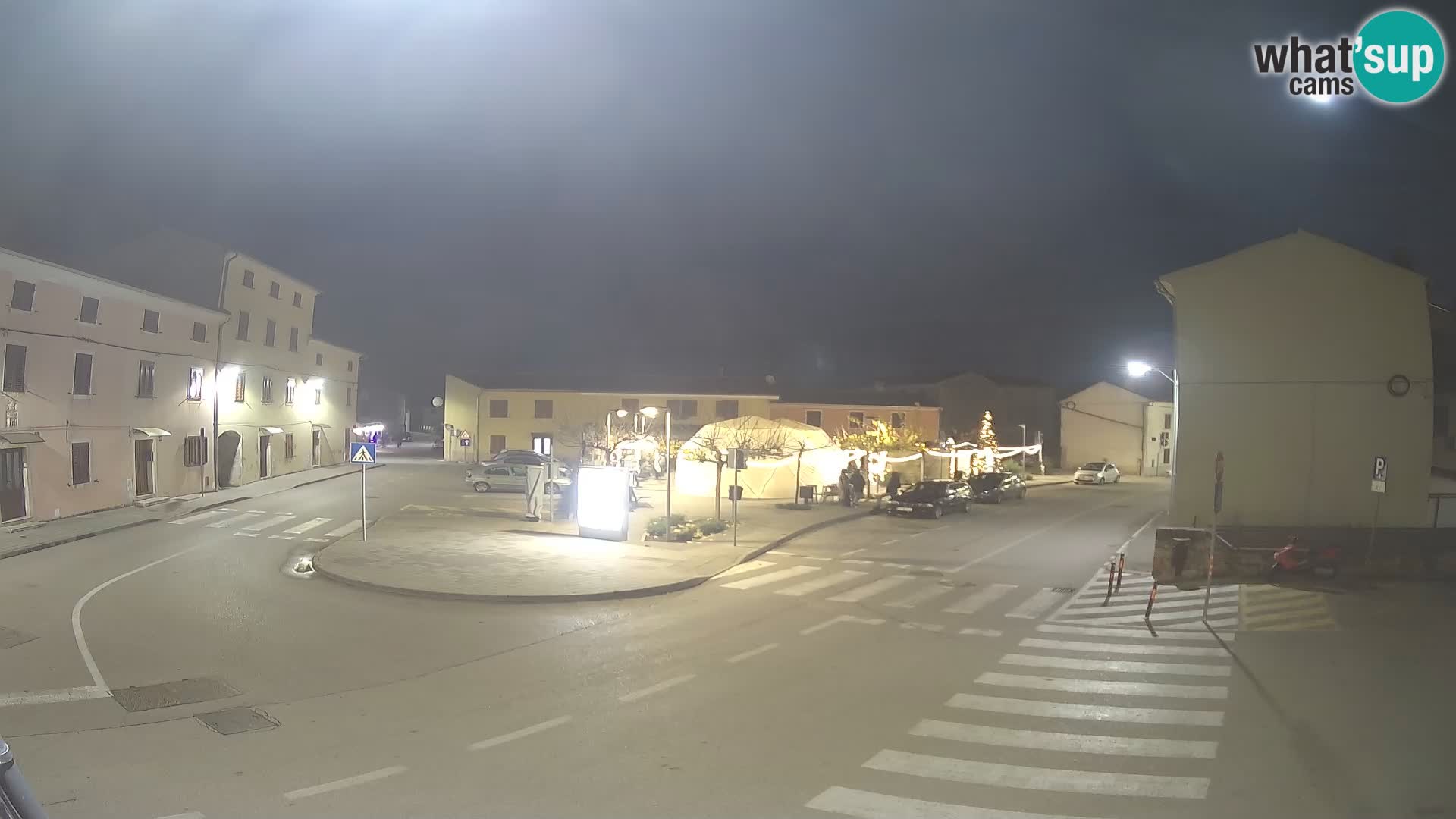 Bale Trg La Musa webcam – Istria – Croatia