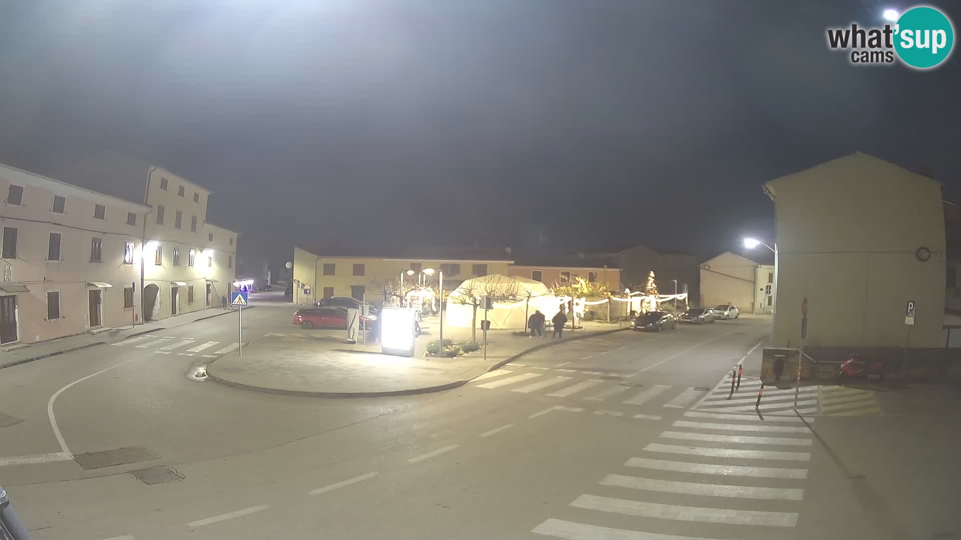 Bale, webcam de la place La Musa – Istrie – Croatie