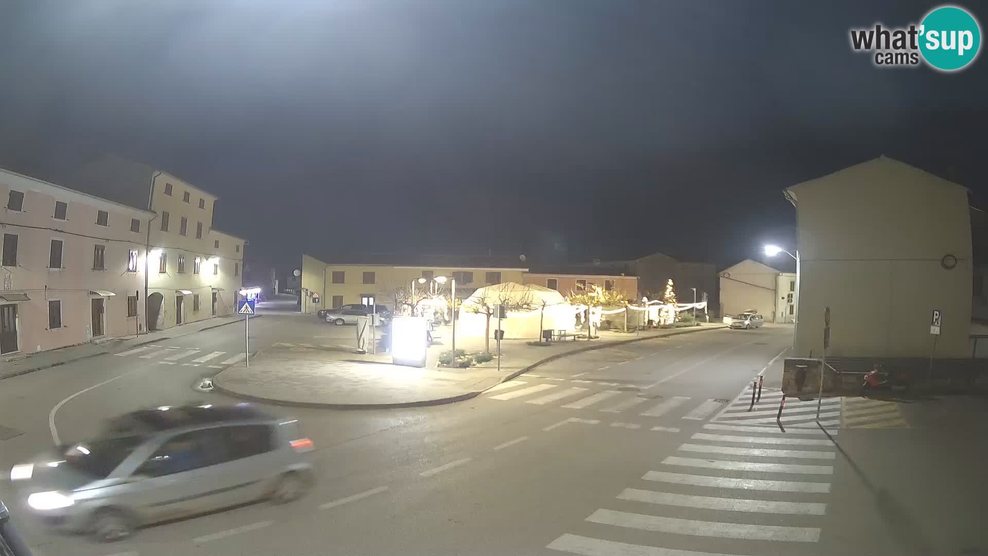 Bale, webcam de la place La Musa – Istrie – Croatie