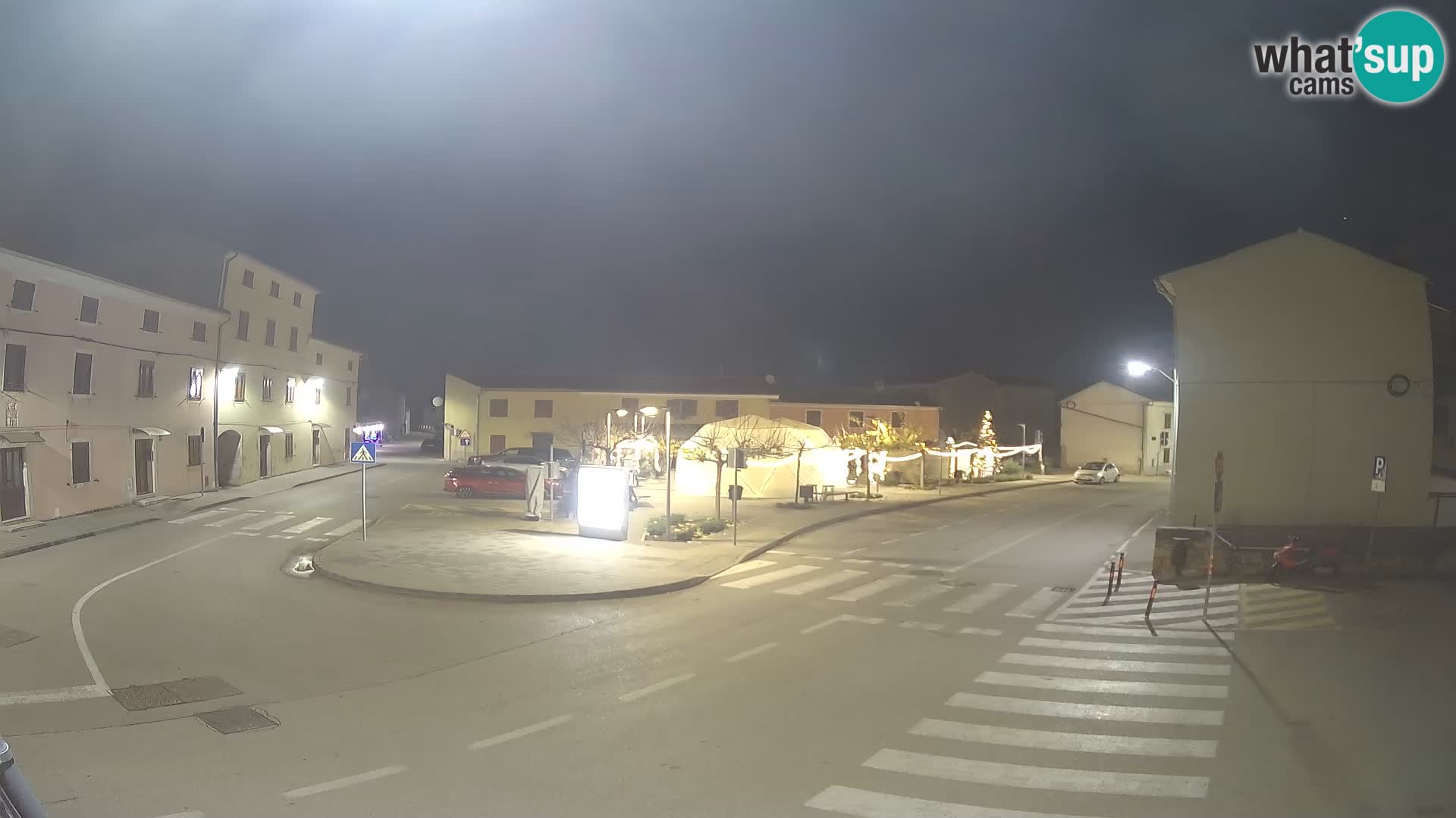 Bale, webcam de la plaza La Musa – Istria – Croacia