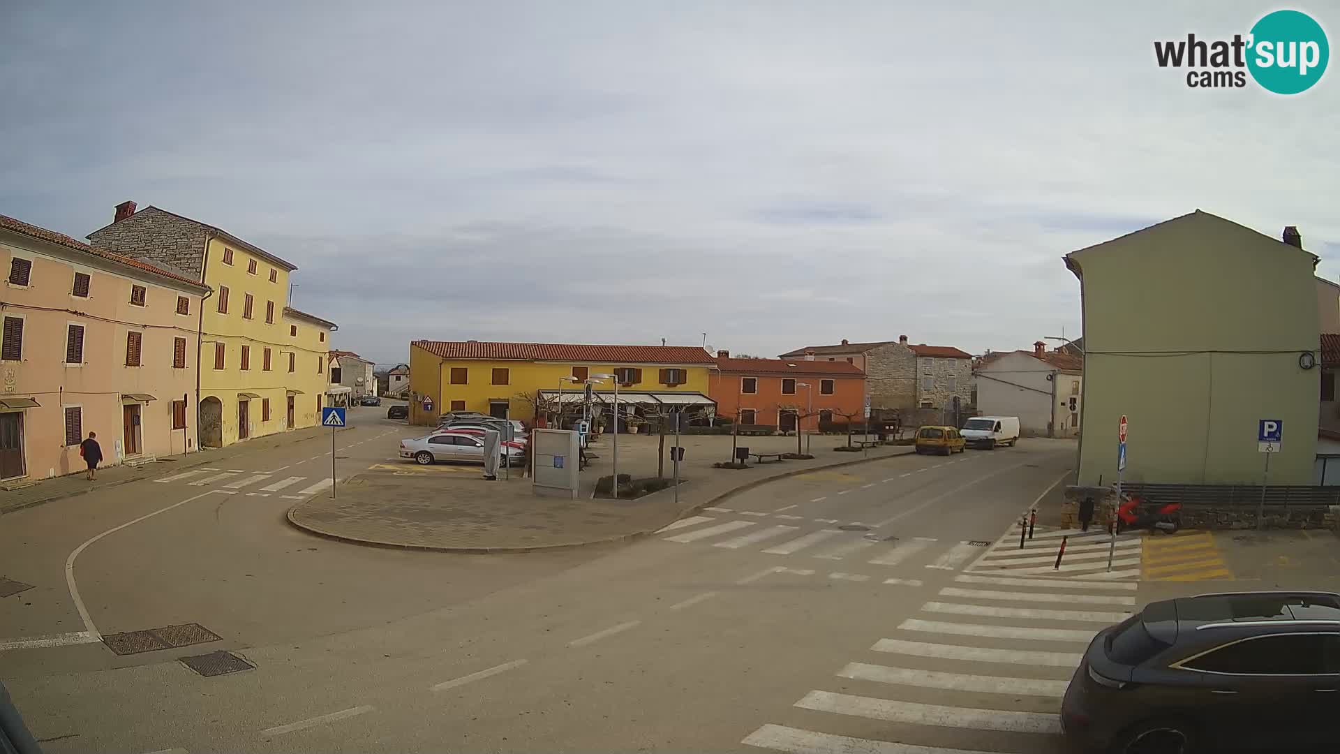 Bale Trg La Musa webcam – Istria – Croatia