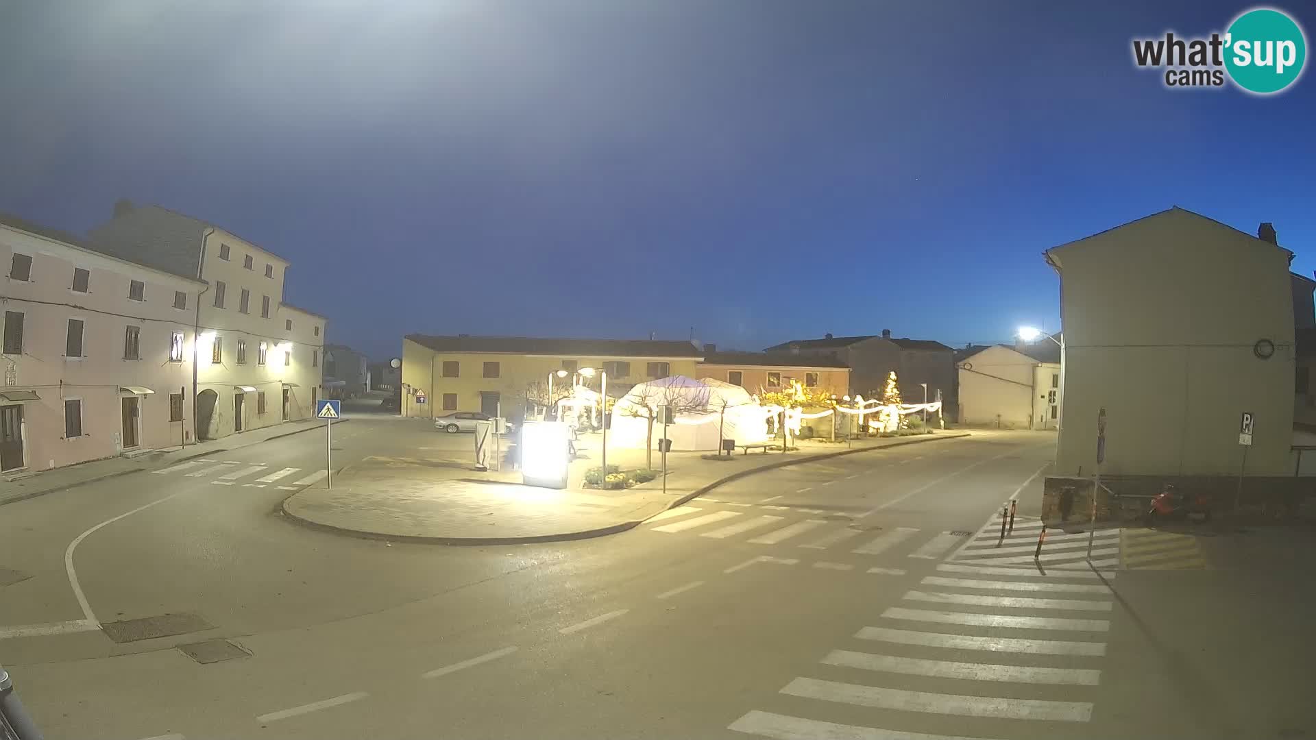 Webcam Valle, piazza La Musa – Istria – Croazia