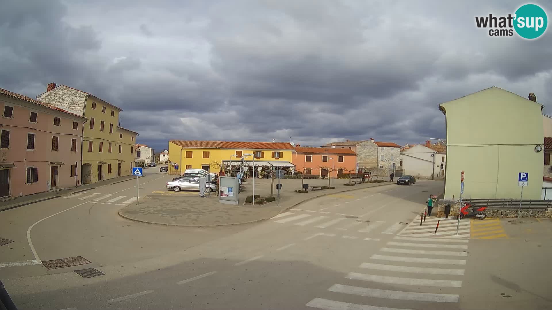 Bale Trg La Musa webcam – Istria – Croatia