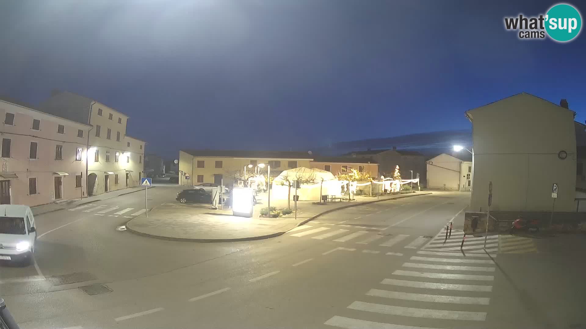 Bale Trg La Musa webcam – Istria – Croatia